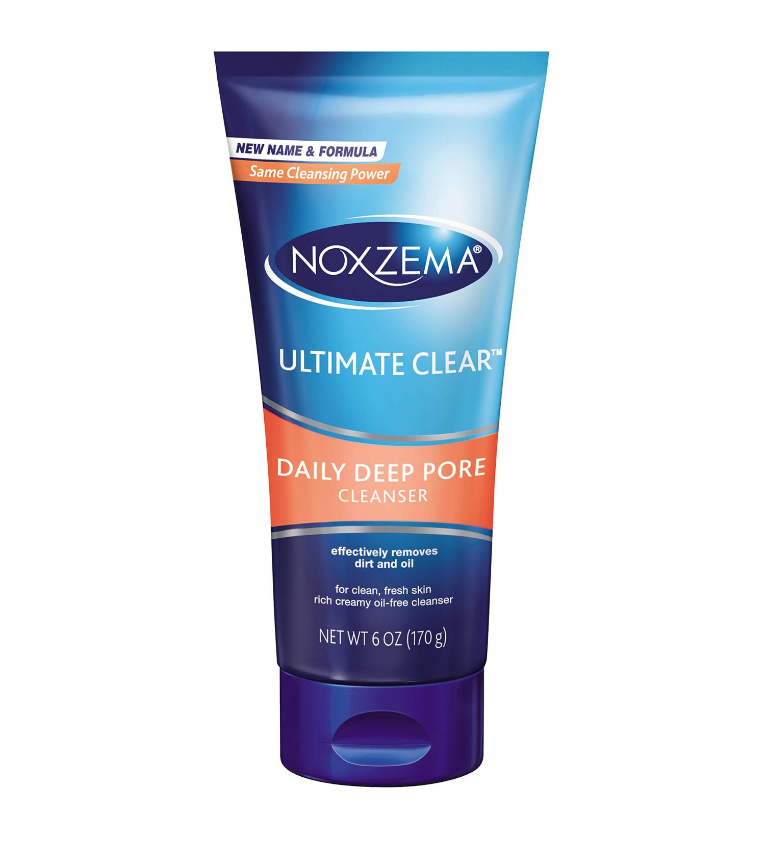Noxzema Daily Deep Pore Cleanser 6 oz - Gentle Facial Cleanser for Clear Skin - Buy Online on SooperMarket.com