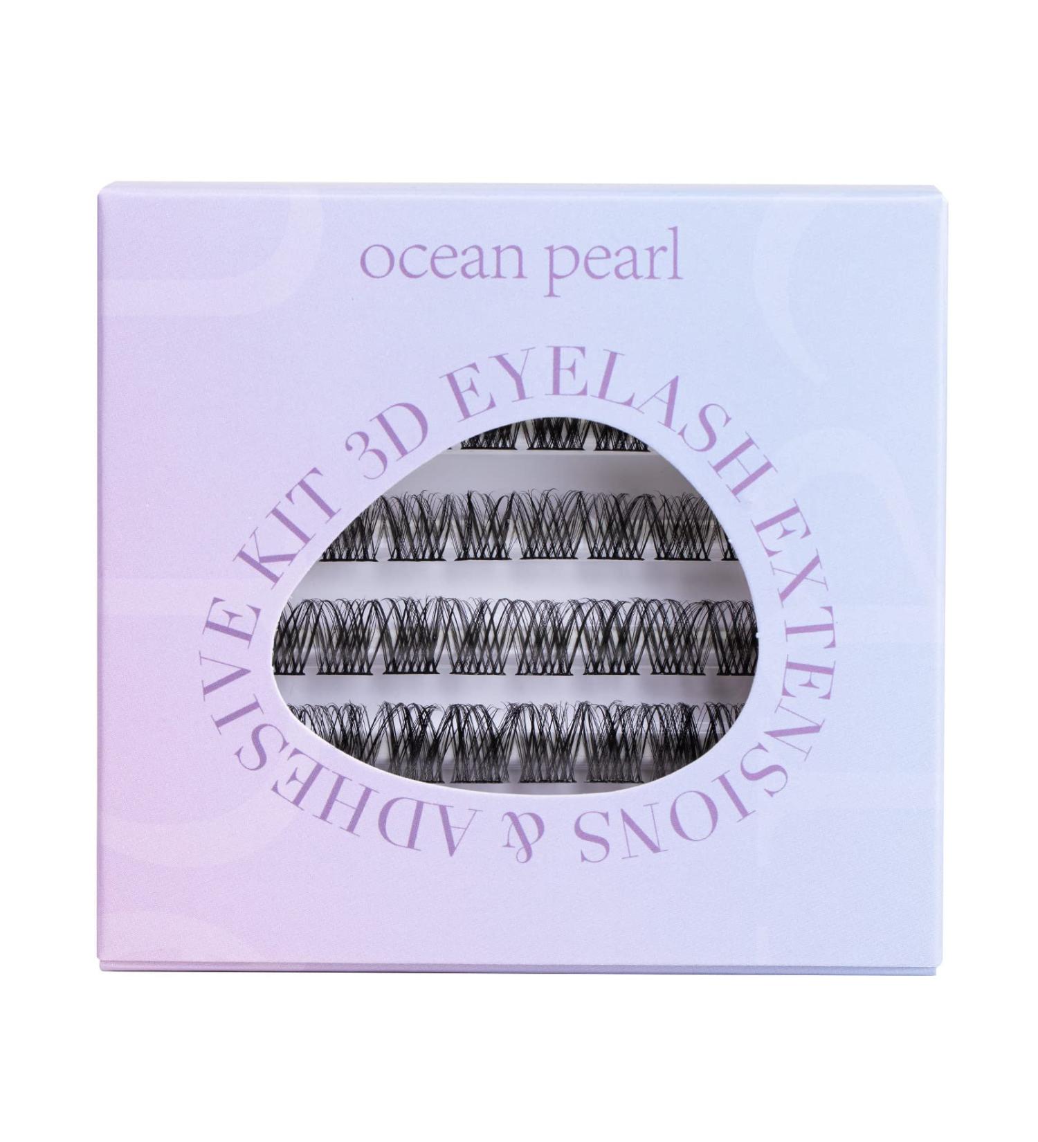 Individual Cluster False Eyelashes Kit | 50 Pcs Russian Strip Lashes | C CC D Curl | DIY Fluffy & Natural Soft Reusable Lashes | 10-16mm | Includes 1 Glue - OP12 - Buy Online on SooperMarket.com