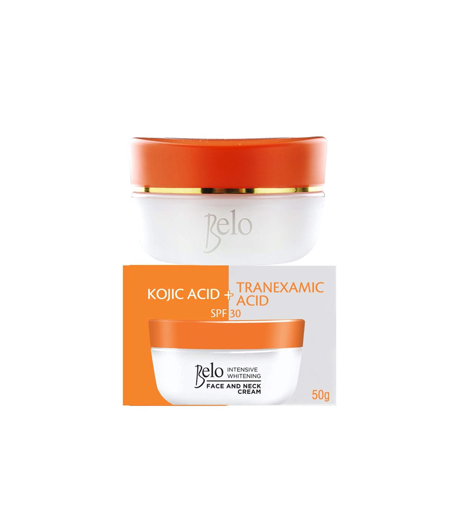 Kojic Acid and Tranexamic Acid Whitening Face and Neck Cream SPF30 50gram