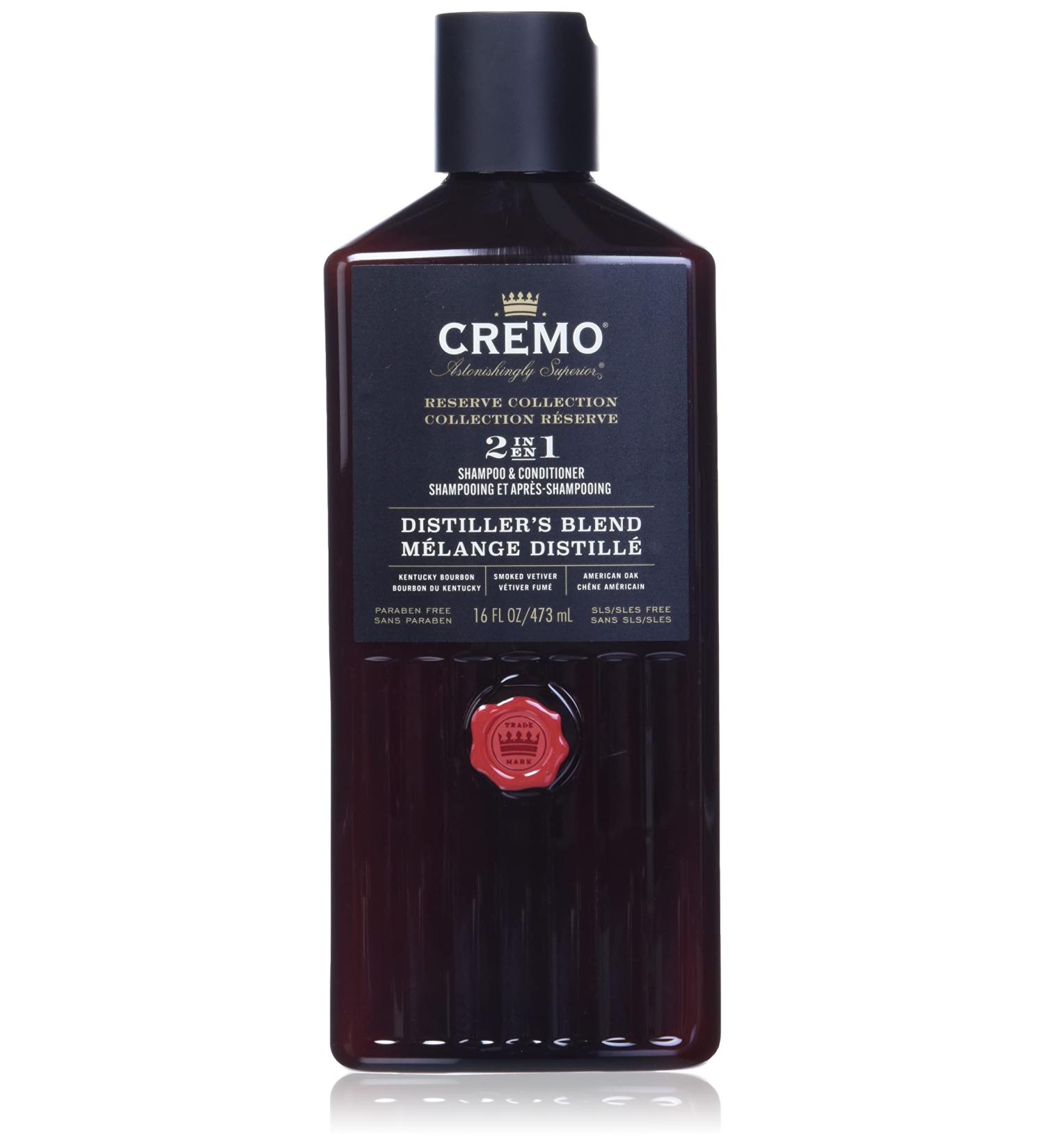 Cremo Shampoo 2-In-1 Reserve Blend Distillers 16oz / 473 ml (Pack of 1) - Buy Online on SooperMarket.com