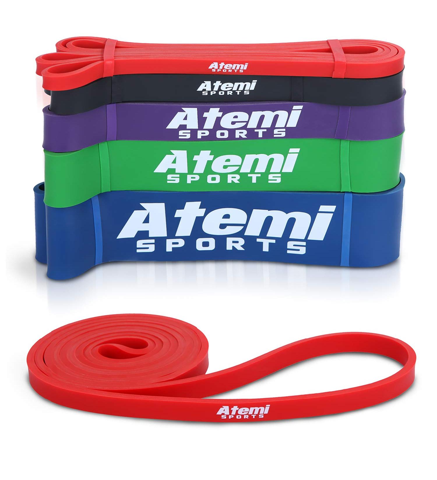 Resistance Pull Up Band for Strength Training | Exercise Loop Band for Men or Women | Home Workout Band - Red (7-15KG) - Buy Online on SooperMarket.com