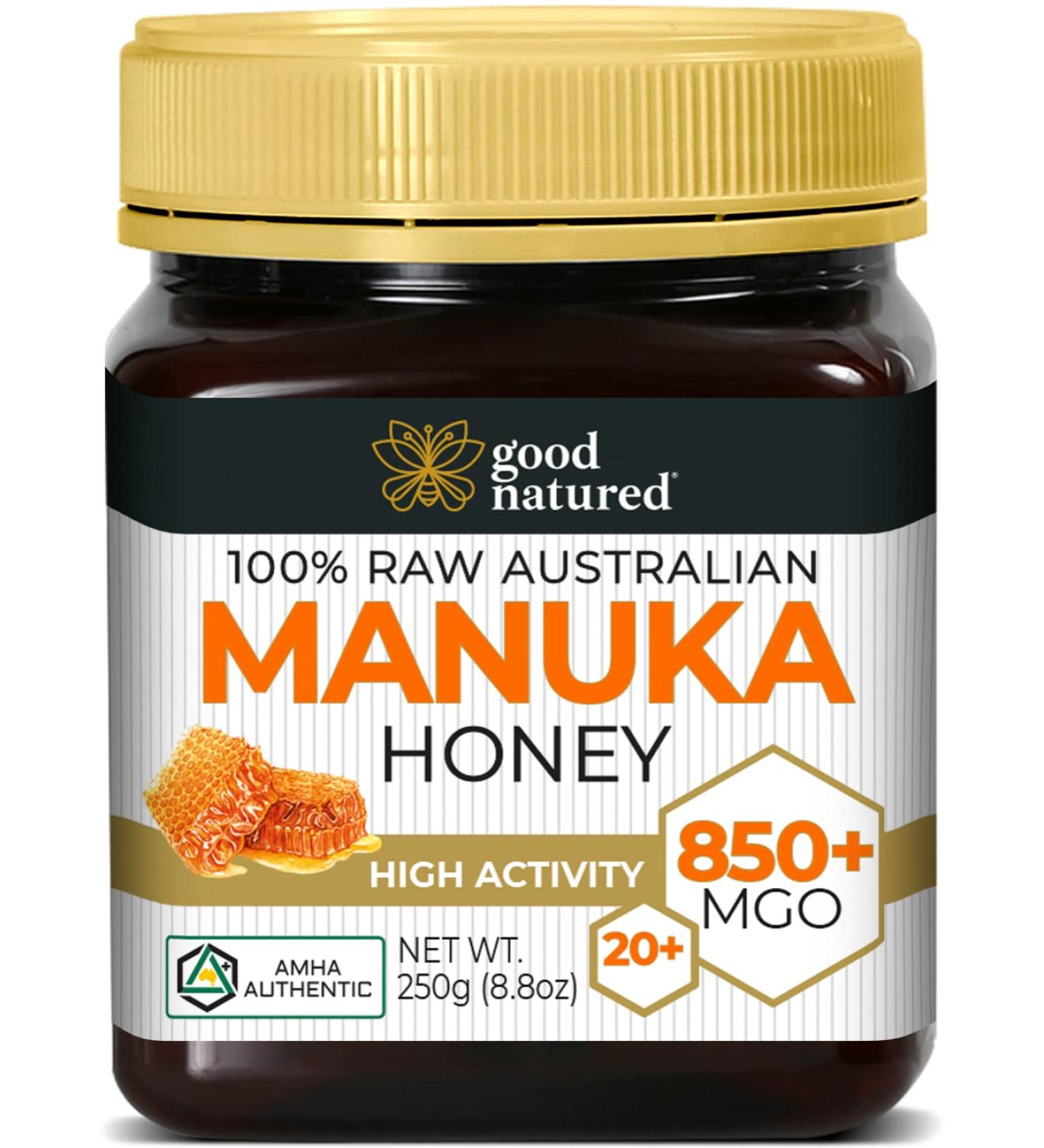 High Strength Manuka Honey MGO 850+ / 20+ Medical Grade - Raw & Active - AMHA Certified - 250g - Buy Online on SooperMarket.com