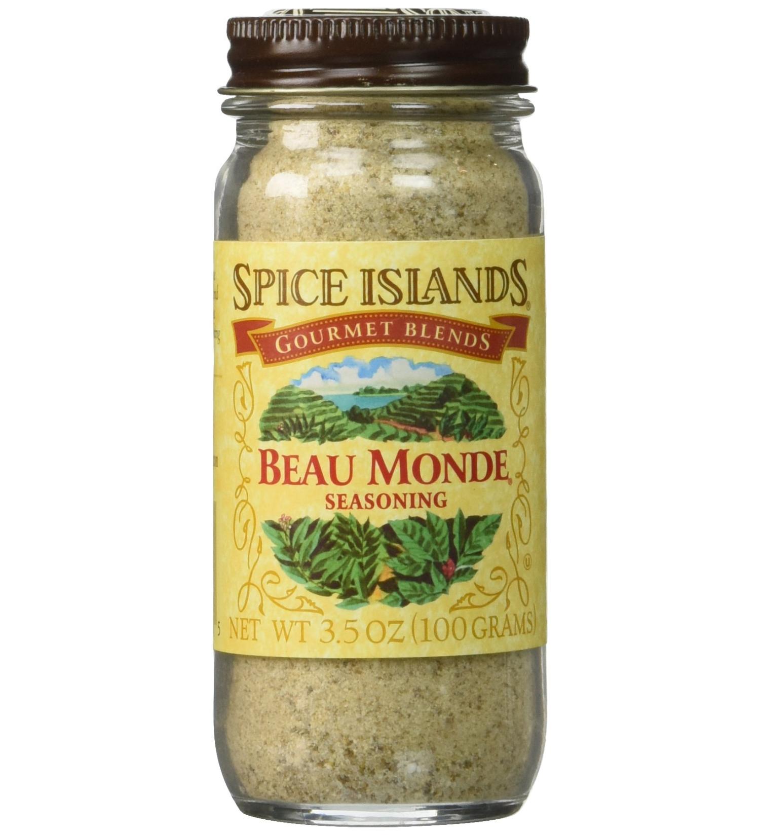 Spice Island Beau Monde Seasoning 3.5 oz - Pack of 2 | Premium Blend for Savory Flavors - Buy Online on SooperMarket.com