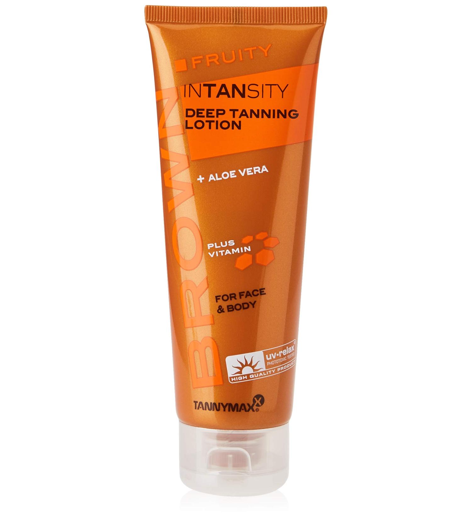 Tannymaxx Fruity Intensity Deep Tanning Lotion - 125 ml | Premium Self-Tanner for Radiant Skin | International Shipping Available - Buy Online on SooperMarket.com