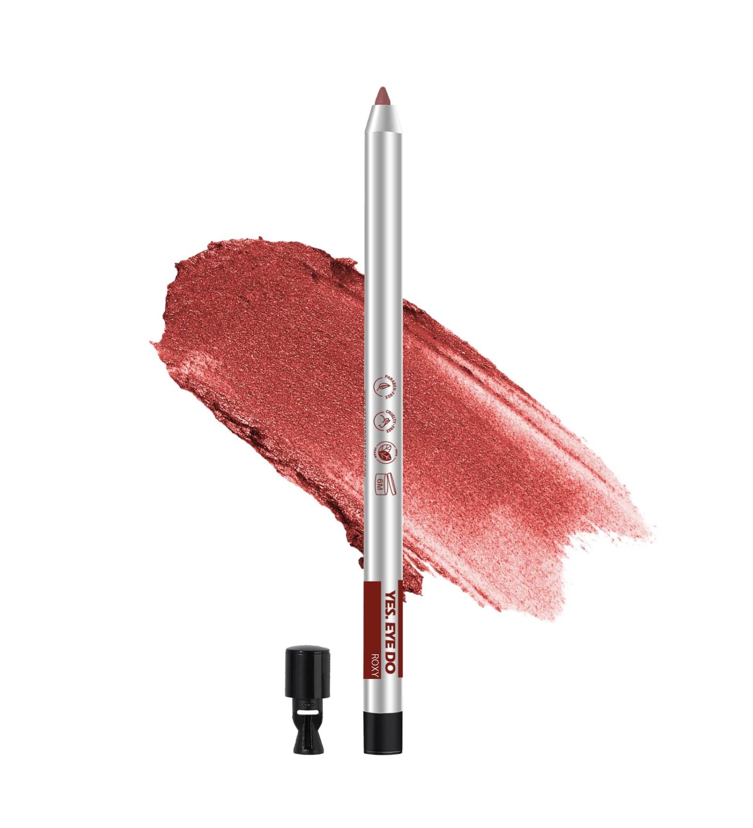 YES.EYE DO Red Waterproof Gel Eyeliner - Metallic Glitter Pen for Cat Eye Look - Buy Online on SooperMarket.com