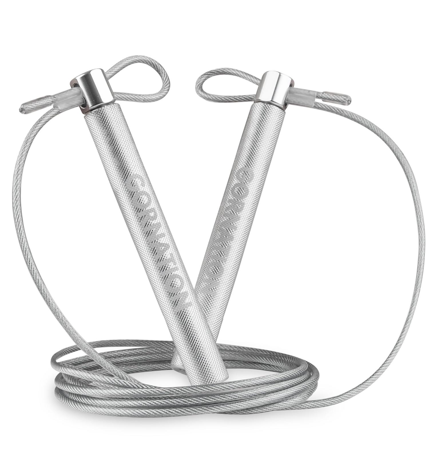 Gornation Adjustable Speed Rope - Ball Bearing Fitness & Boxing Rope with Non-Slip Handles & Aluminum Ropes for Optimal Workout Performance - Buy Online on SooperMarket.com