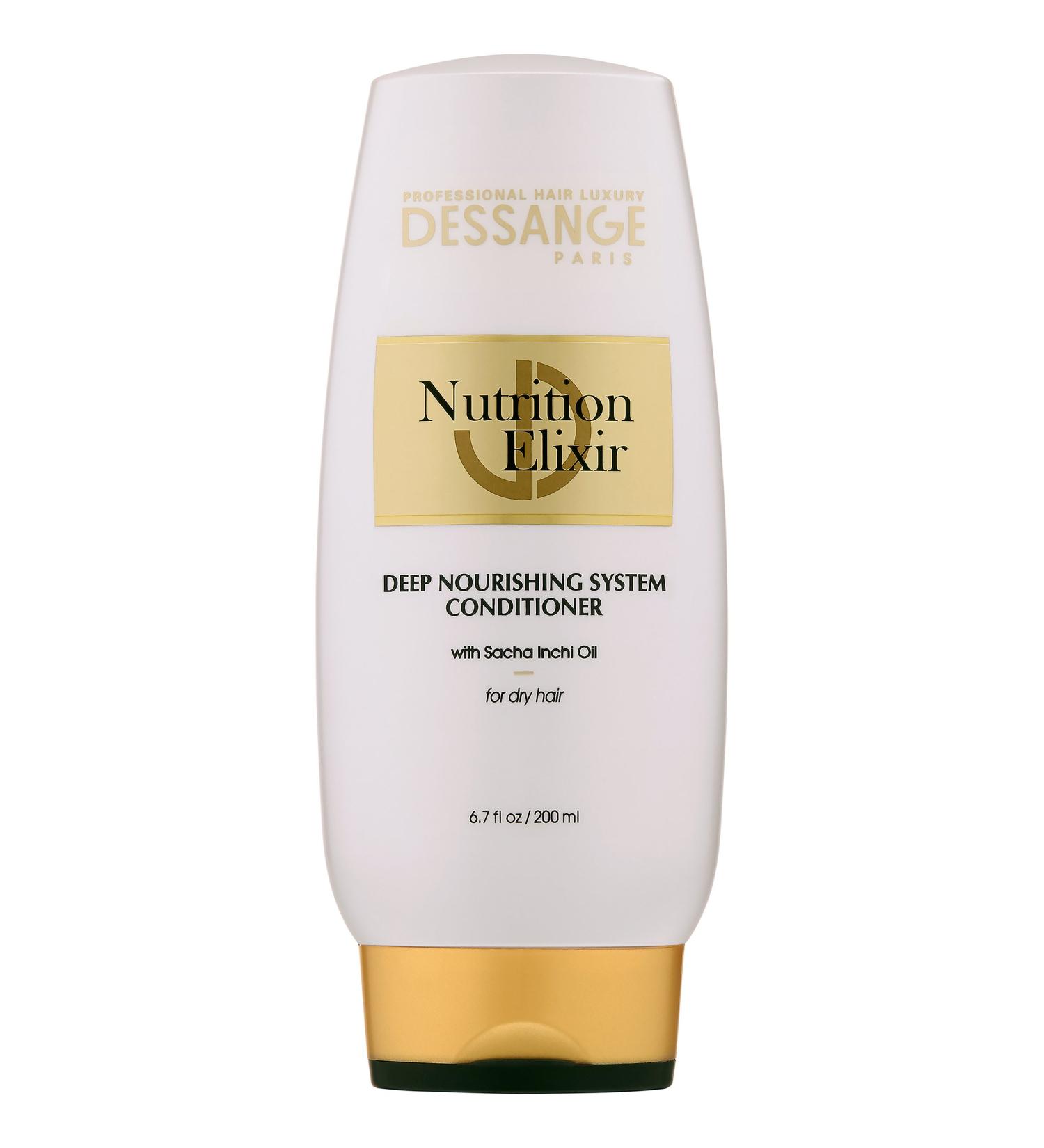 Dessange Nutrition Elixir Deep Nourishing Conditioner 6.7 oz | Moisturize & Repair | International Shipping - Buy Online on SooperMarket.com