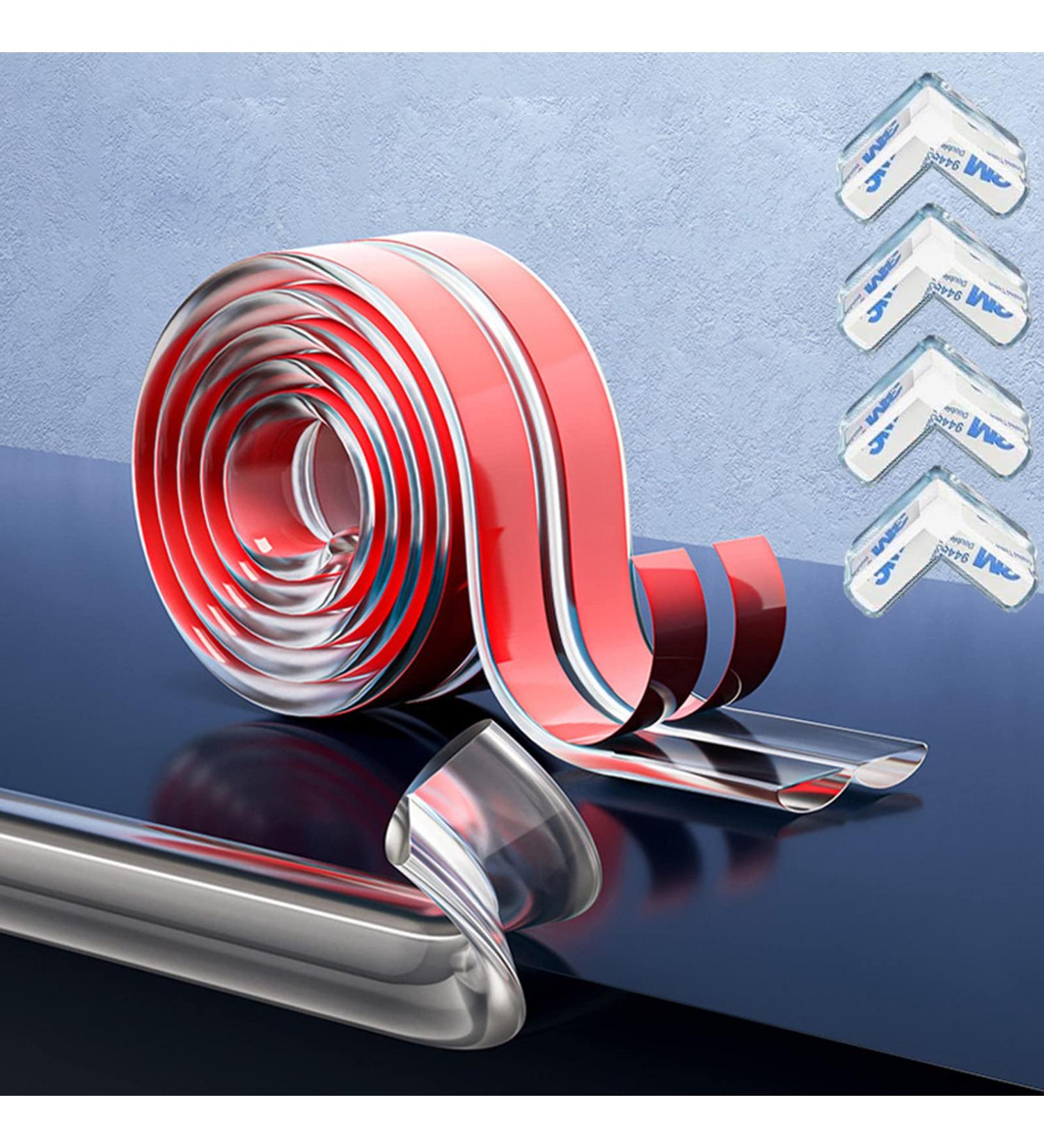 Baby Proofing Edge Corner and Guards  10FT Silicone Soft Corner Protectors   10ft Edge + 4 Corners Safety 3M Upgraded Pre-Taped Strong Adhesive  Baby Corner Protector for Fireplace  Table  Stair - Buy Online on SooperMarket.com
