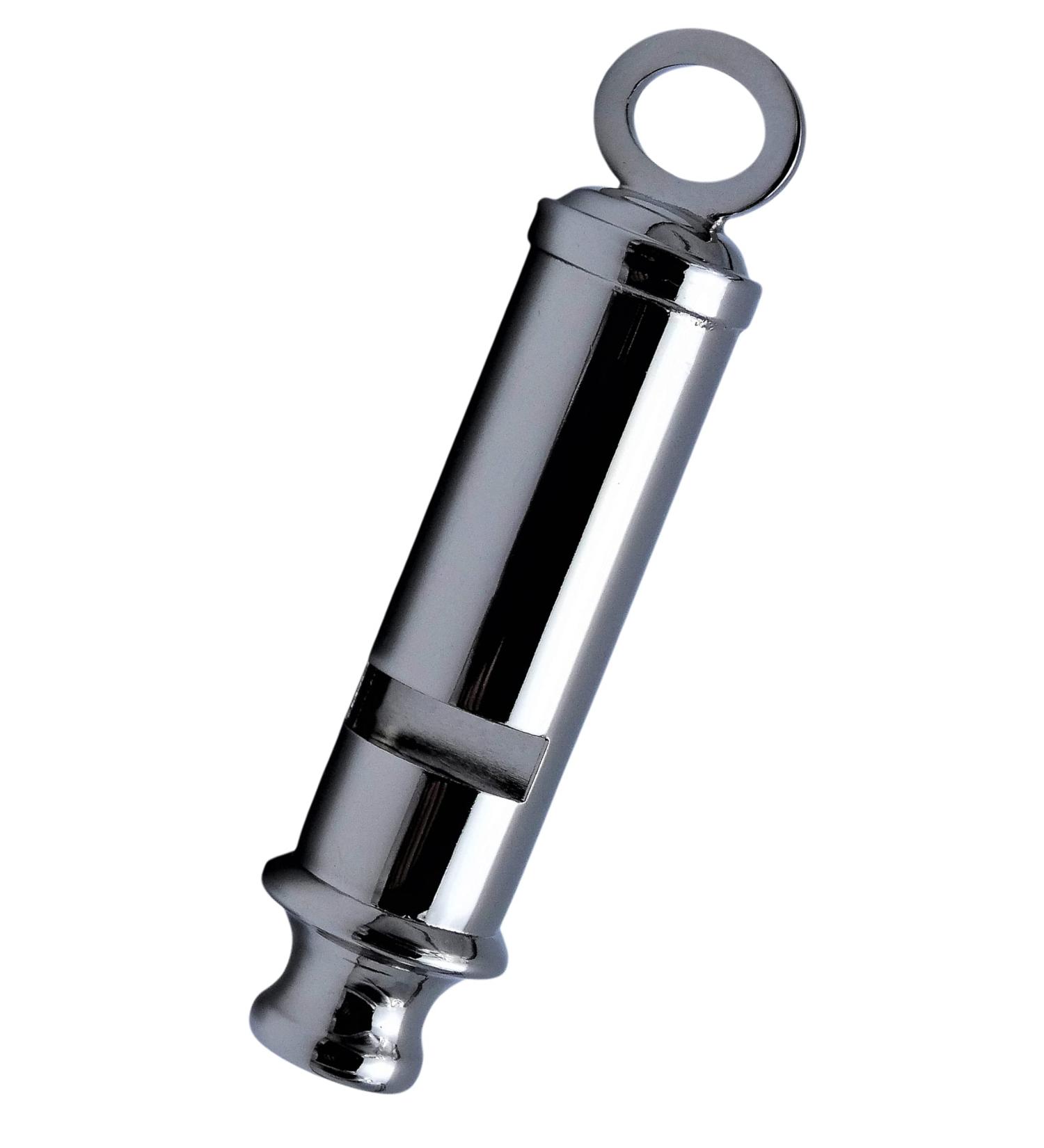 Mil-Tec Nickel Plated Police Whistle - Loud Safety Whistle for Law Enforcement - Buy Online on SooperMarket.com