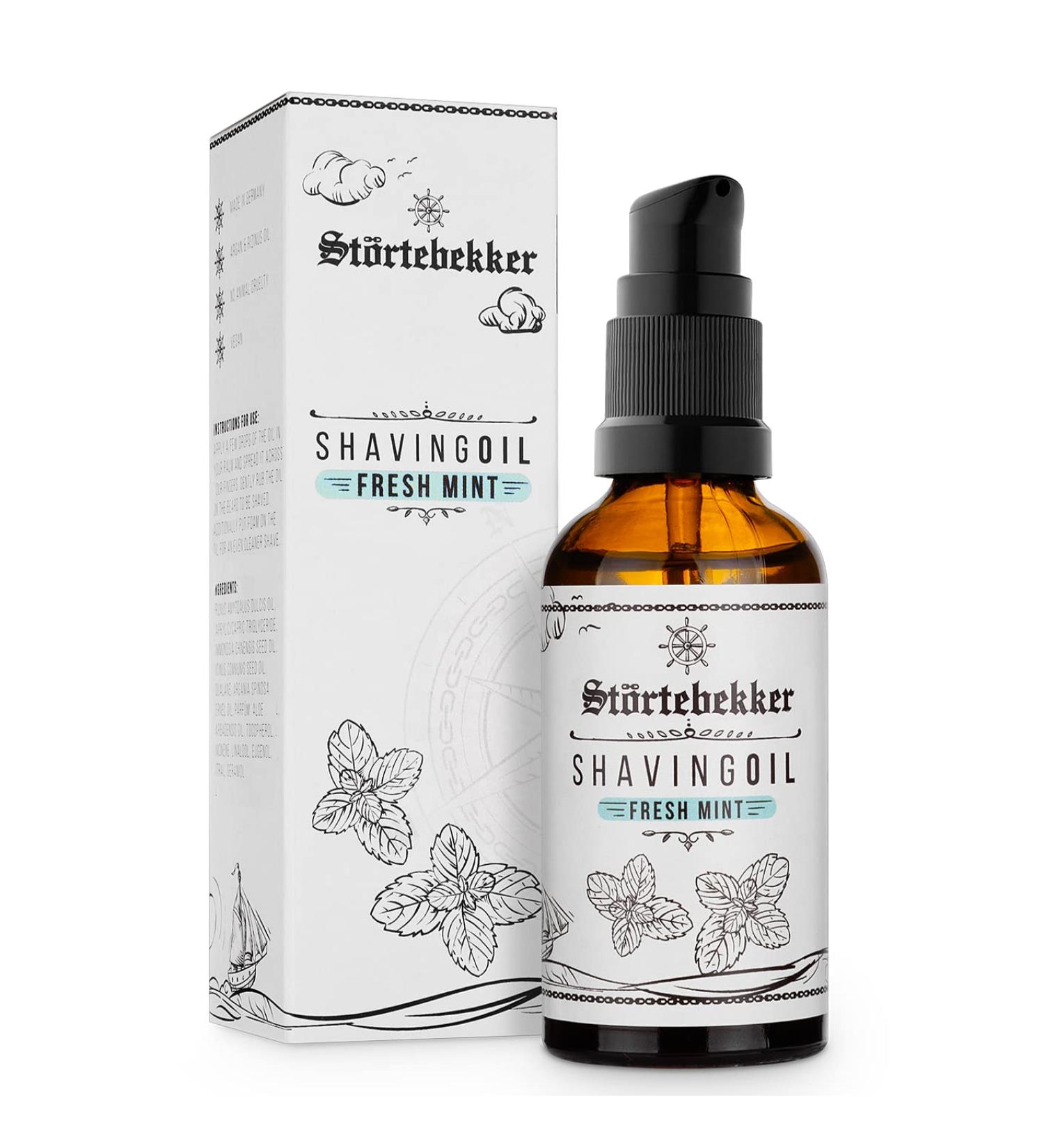 St rtebekker Premium Shaving Oil 50ml - High-Quality Razor Oil for Men - Contour Shaving Preparation & After Shave - Made in Germany - Buy Online on SooperMarket.com