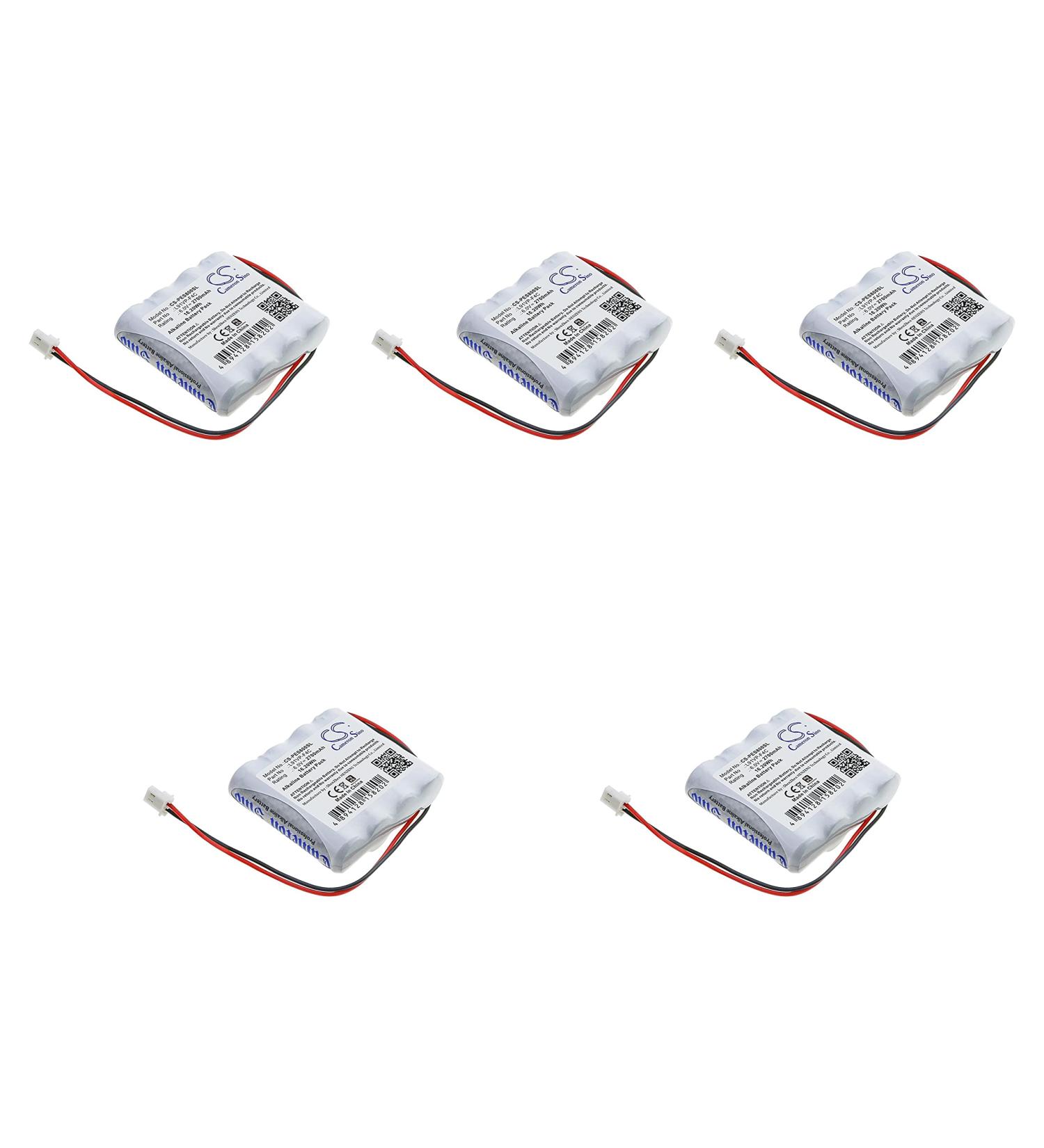 5 Pcs Battery Replacement for GP GPRHORW01018 5 Pack