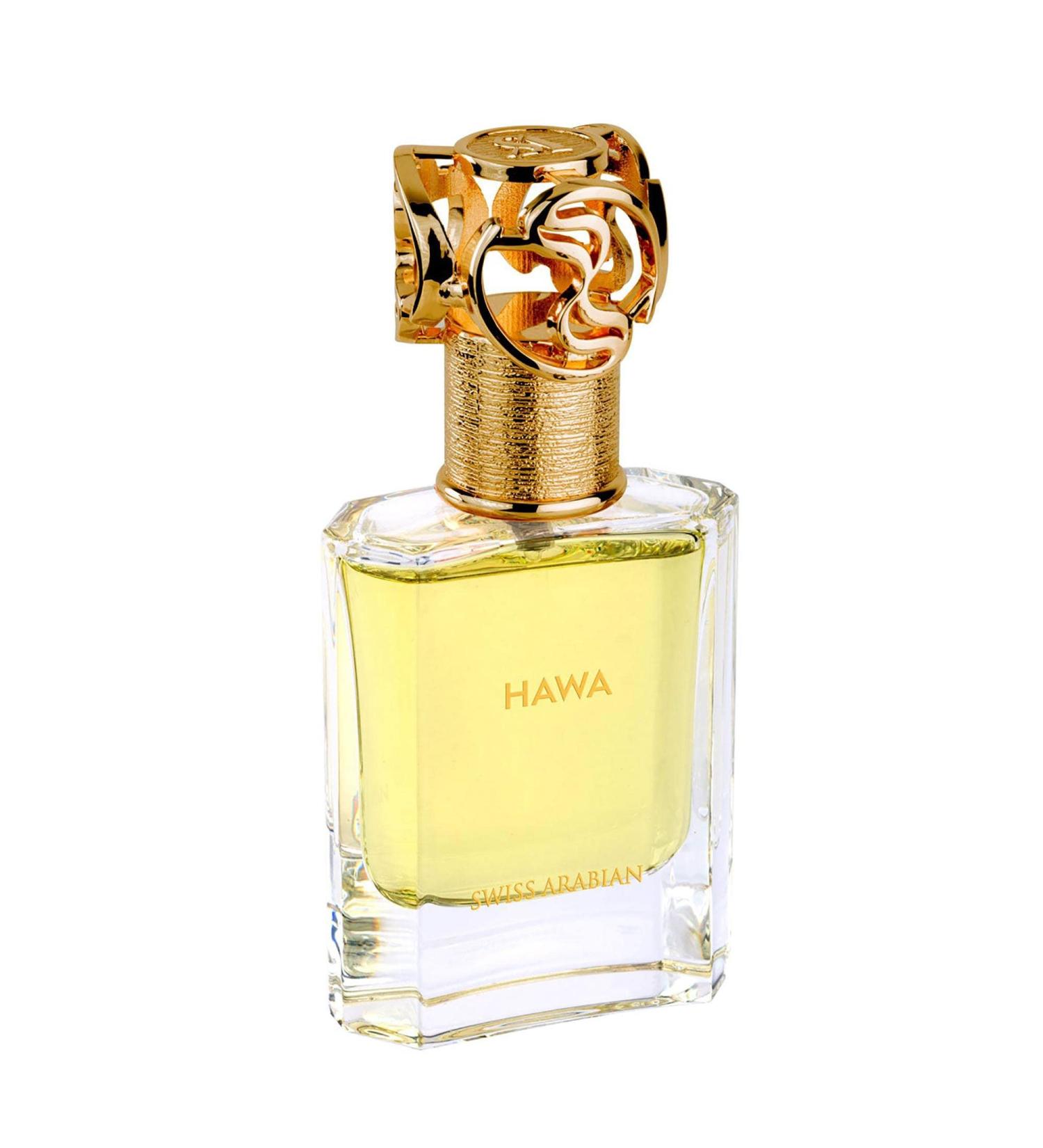 Swiss Arabian Hawa - Luxury Product from Dubai - Notes of White Florals Citrus Amber - Long Lasting Addictive Personal EDP Spray Fragrance - 1.7 oz - Buy Online on SooperMarket.com