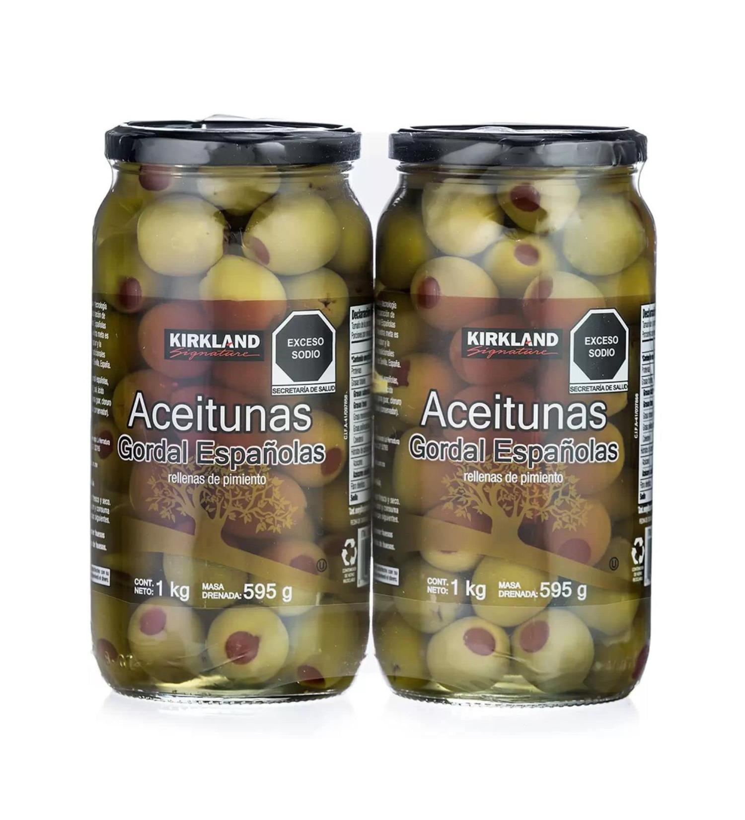Kirkland Signature Spanish Queen Olives Stuffed with Pimiento - 21 oz - Buy Online on SooperMarket.com