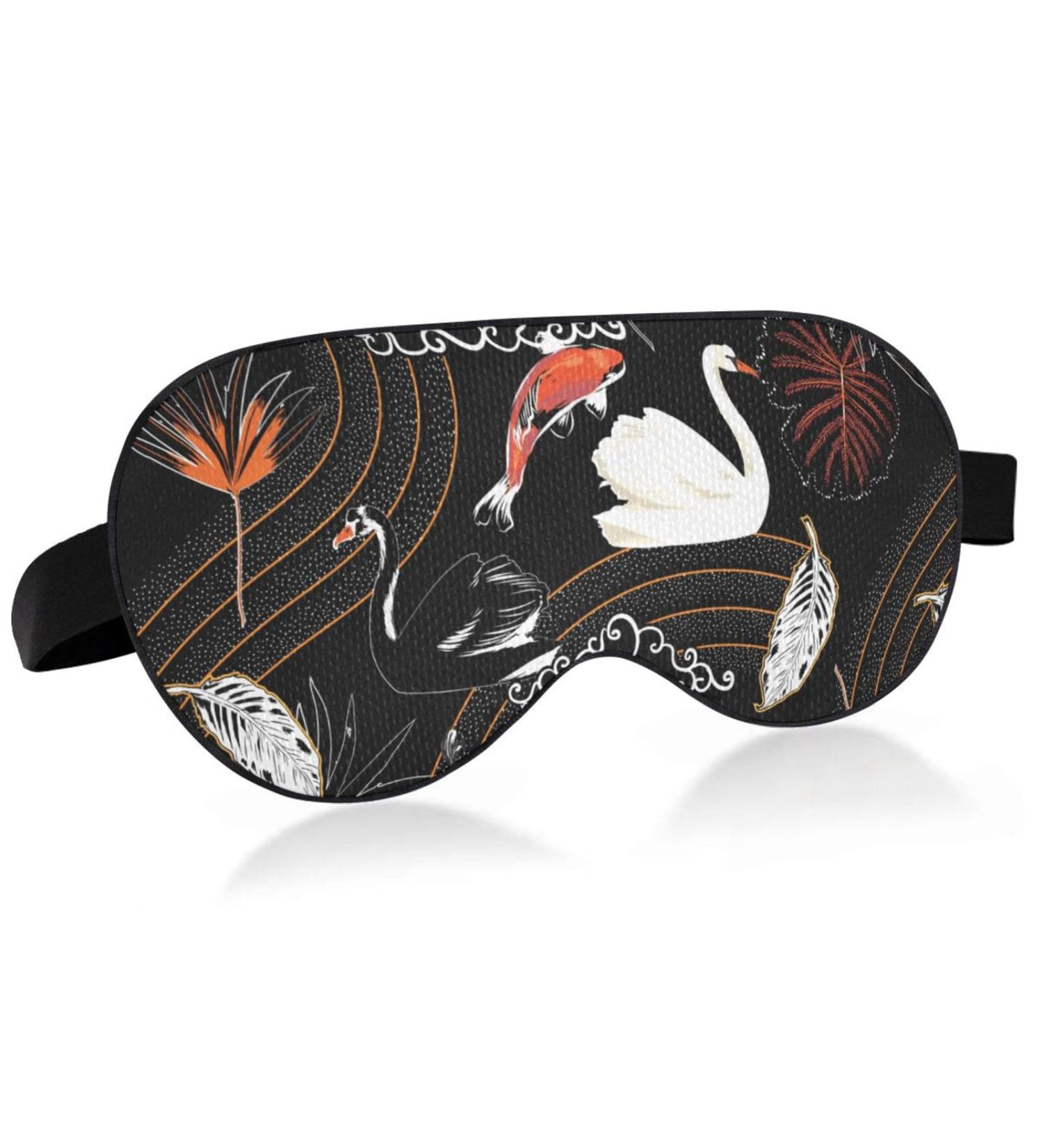 Adjustable Light Blocking Eye Mask for Deep Sleep | Breathable Travel Mask for Men and Women | Ideal for Business Trips, Yoga, and Meditation - Buy Online on SooperMarket.com