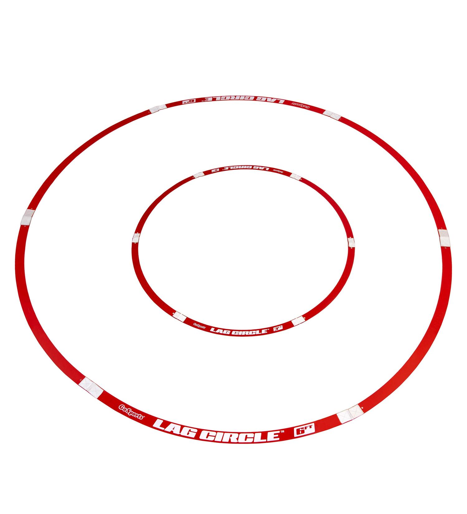 GoSports LAG CIRCLE Putting and Chipping Training Tool - 6 ft and 3 ft Circles Included - Buy Online on SooperMarket.com