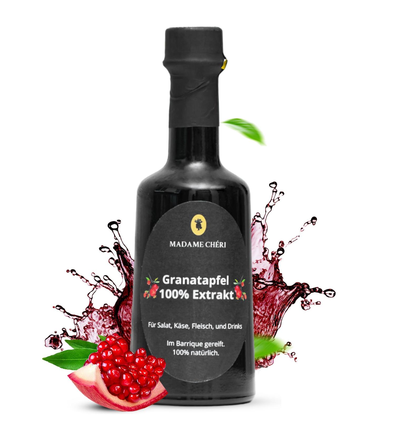 Madame Ch ri Granathapfels Syrup - 250ml 100% Pomegranate Extract from Turkey for Salad Dressing Marinade & Drinks - International Shipping Available - Buy Online on SooperMarket.com