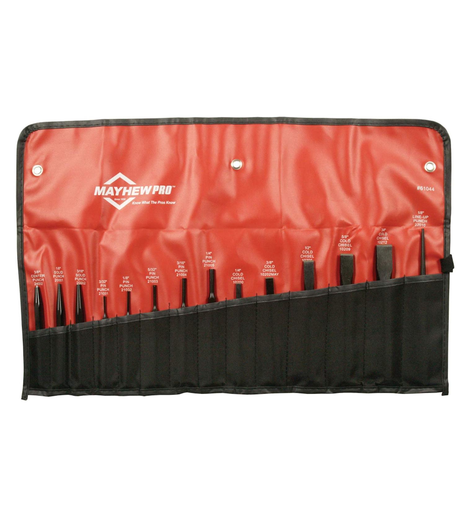 Mayhew Pro 61044 Punch and Chisel Kit  14-Piece - Buy Online on SooperMarket.com