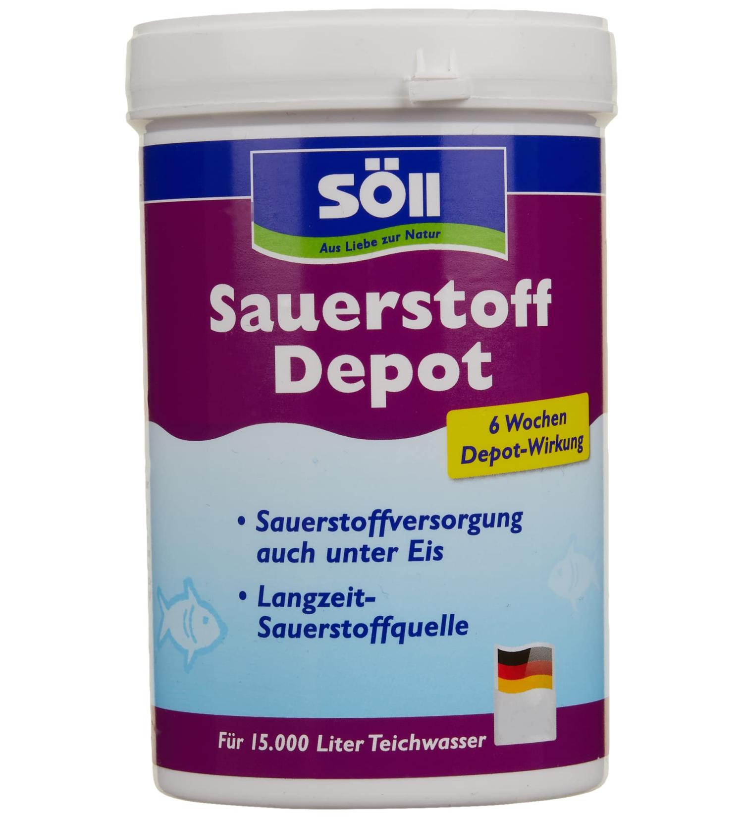 Buy S ll 82716 Oxygen Depot Tabs - 30 Long-Lasting Oxygen Tablets for Garden Ponds | Ideal for Winter Fishing - 15 000 Liters Capacity - Buy Online on SooperMarket.com