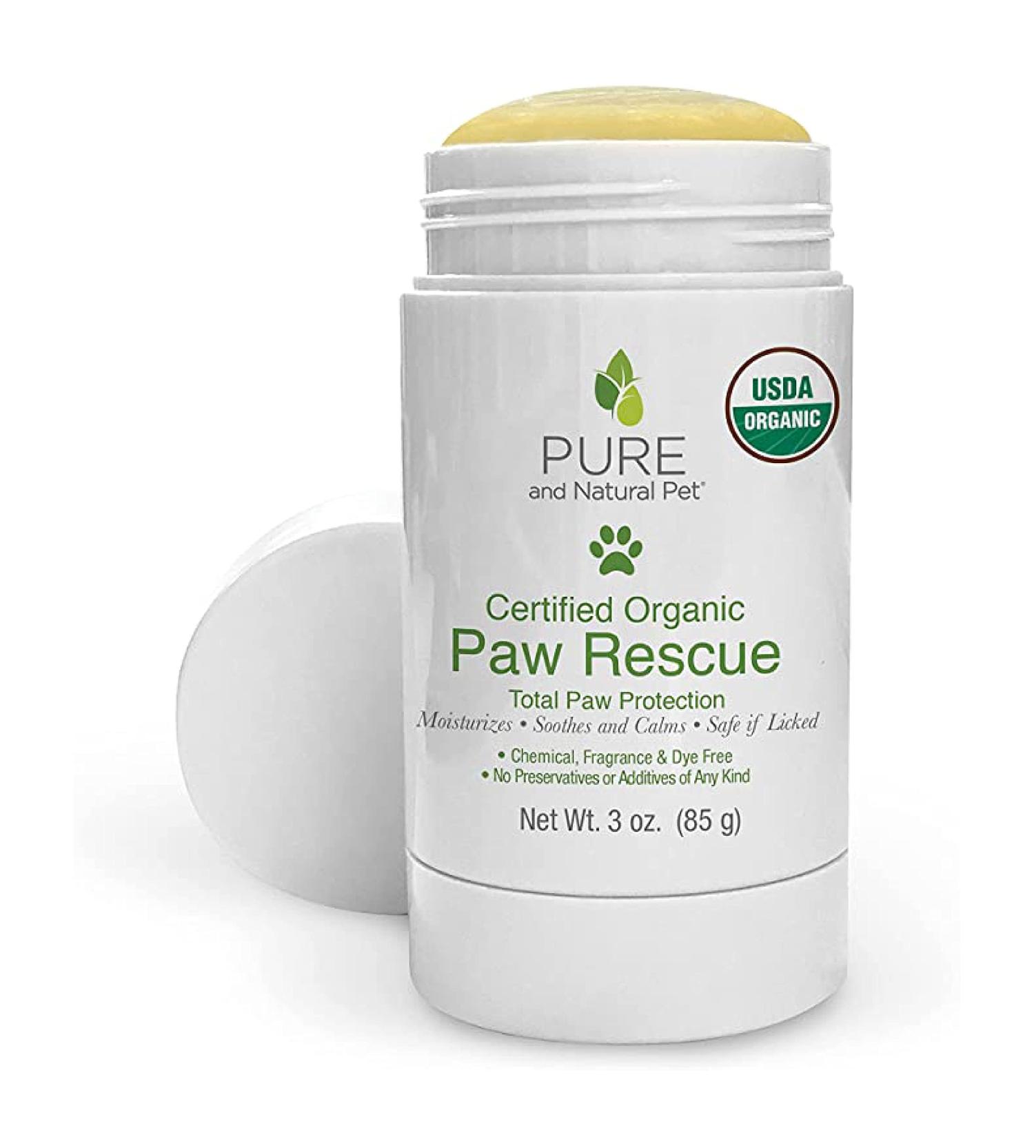 USDA Certified Organic Paw Rescue/Balm - Natural Solution for Pet Paw Care - Buy Online on SooperMarket.com