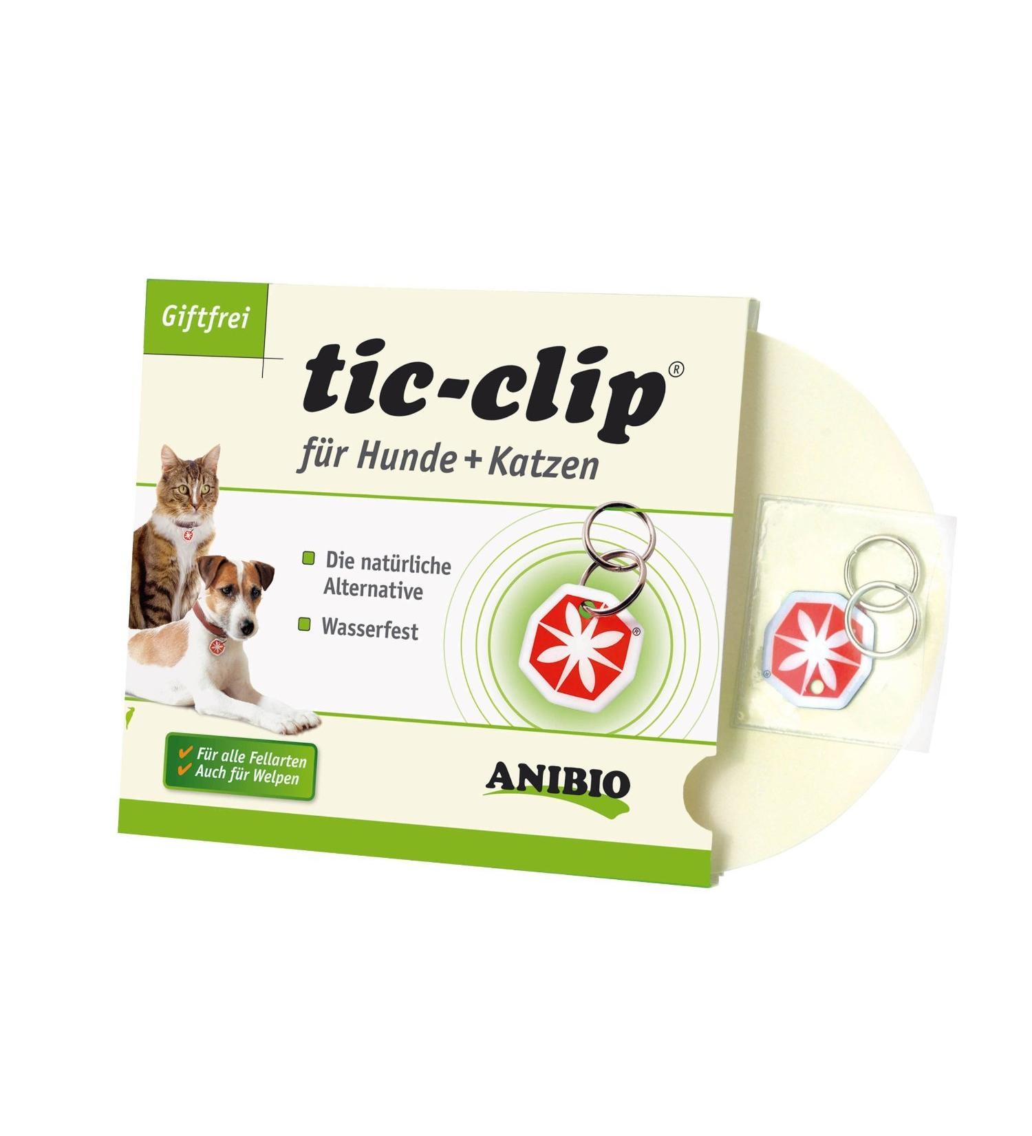 Anibio Tic Clip for Dogs & Cats - Effective Tick Protection | International Shipping Available - Buy Online on SooperMarket.com