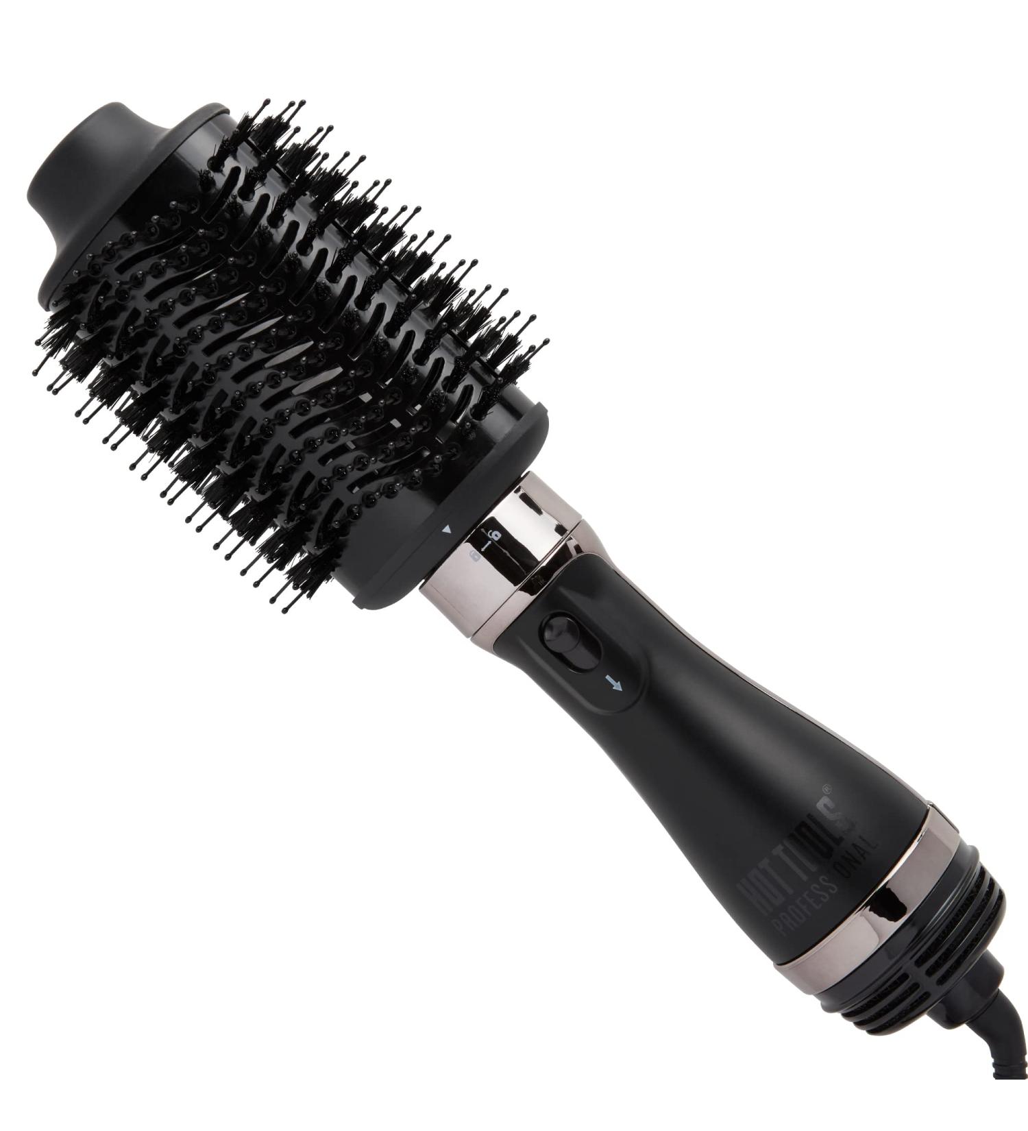 Hot Tools Pro Artist Black Gold Large Detachable One Step Volumizer and Hair Dryer - Buy Online on SooperMarket.com