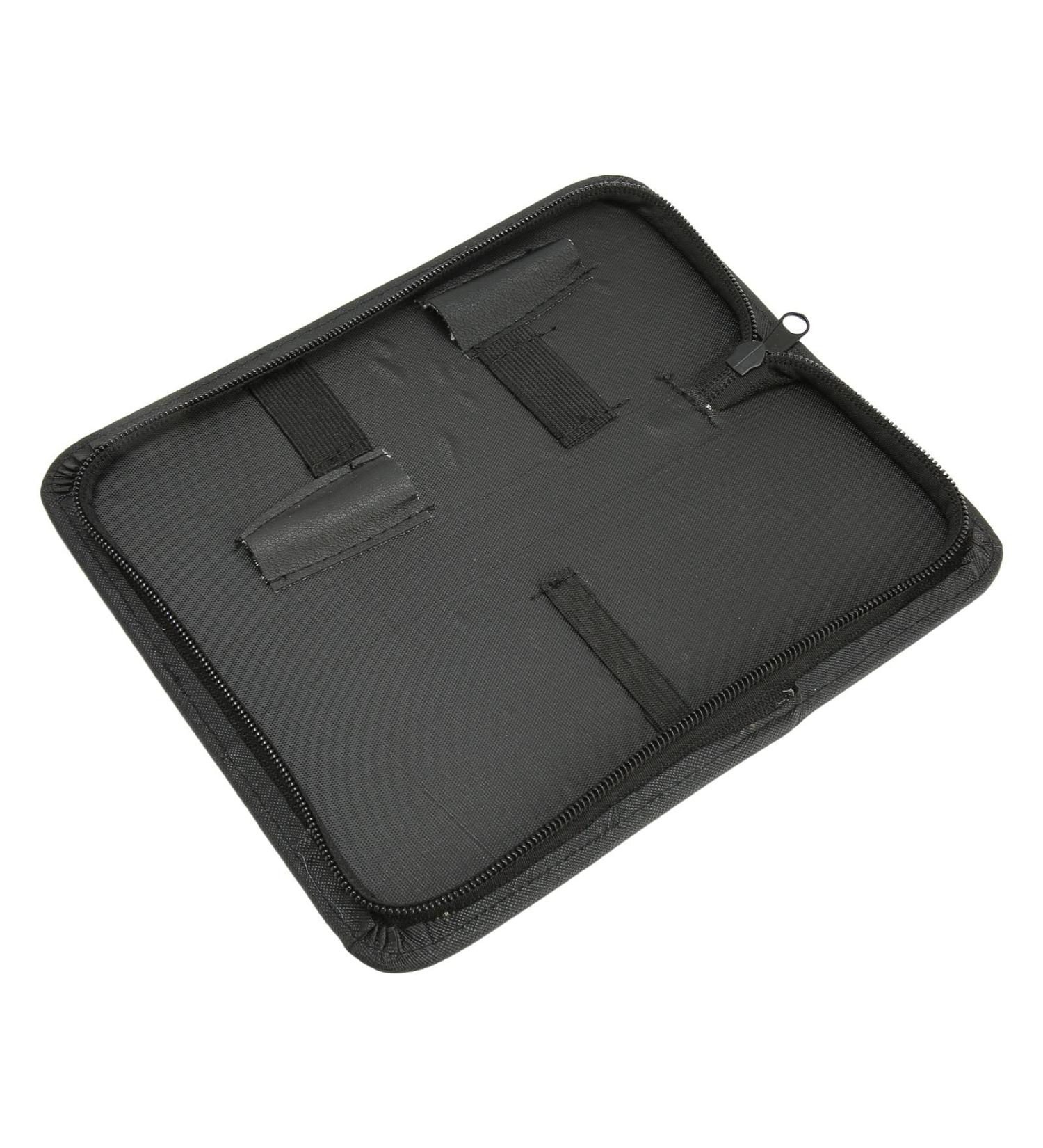 Portable PU Scissors Bag - Wear-Resistant & Soft Protection for Hairdressers | Professional Salon Tools - Buy Online on SooperMarket.com