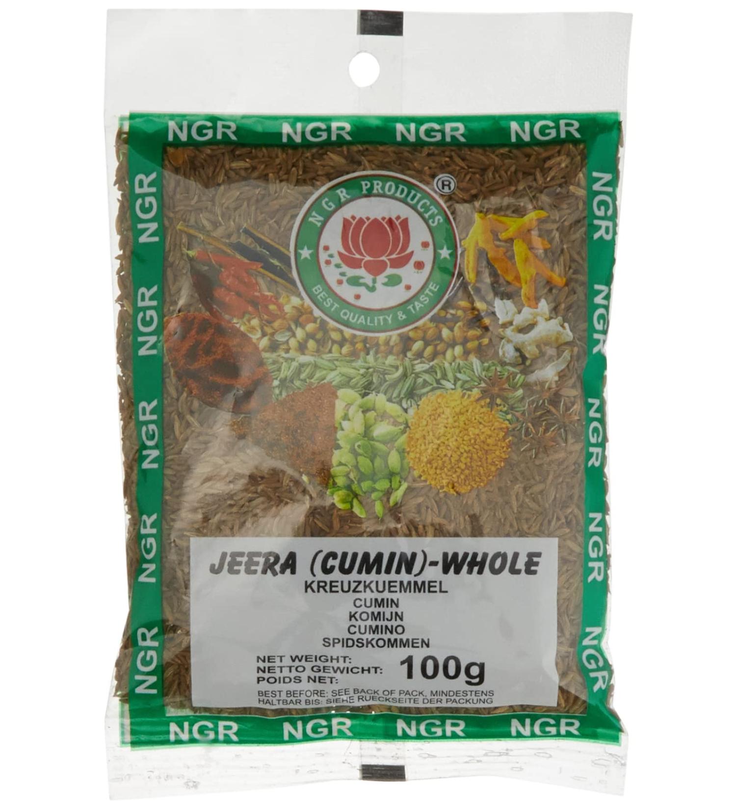 Buy Ngr Cumin Whole 100g - Premium Quality Global Shipping Available - Buy Online on SooperMarket.com