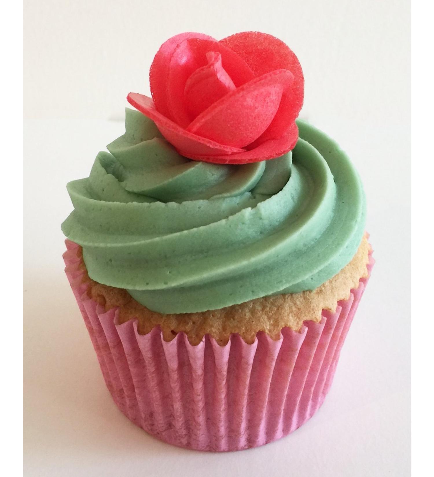 12 Red Roses- Beautiful Edible 3d Wafer Cake Decorations - Buy Online on SooperMarket.com
