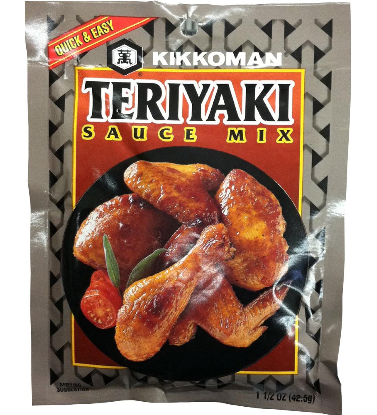 Kikkoman Asian TERIYAKI SAUCE Mix 1.5oz (4 pack)