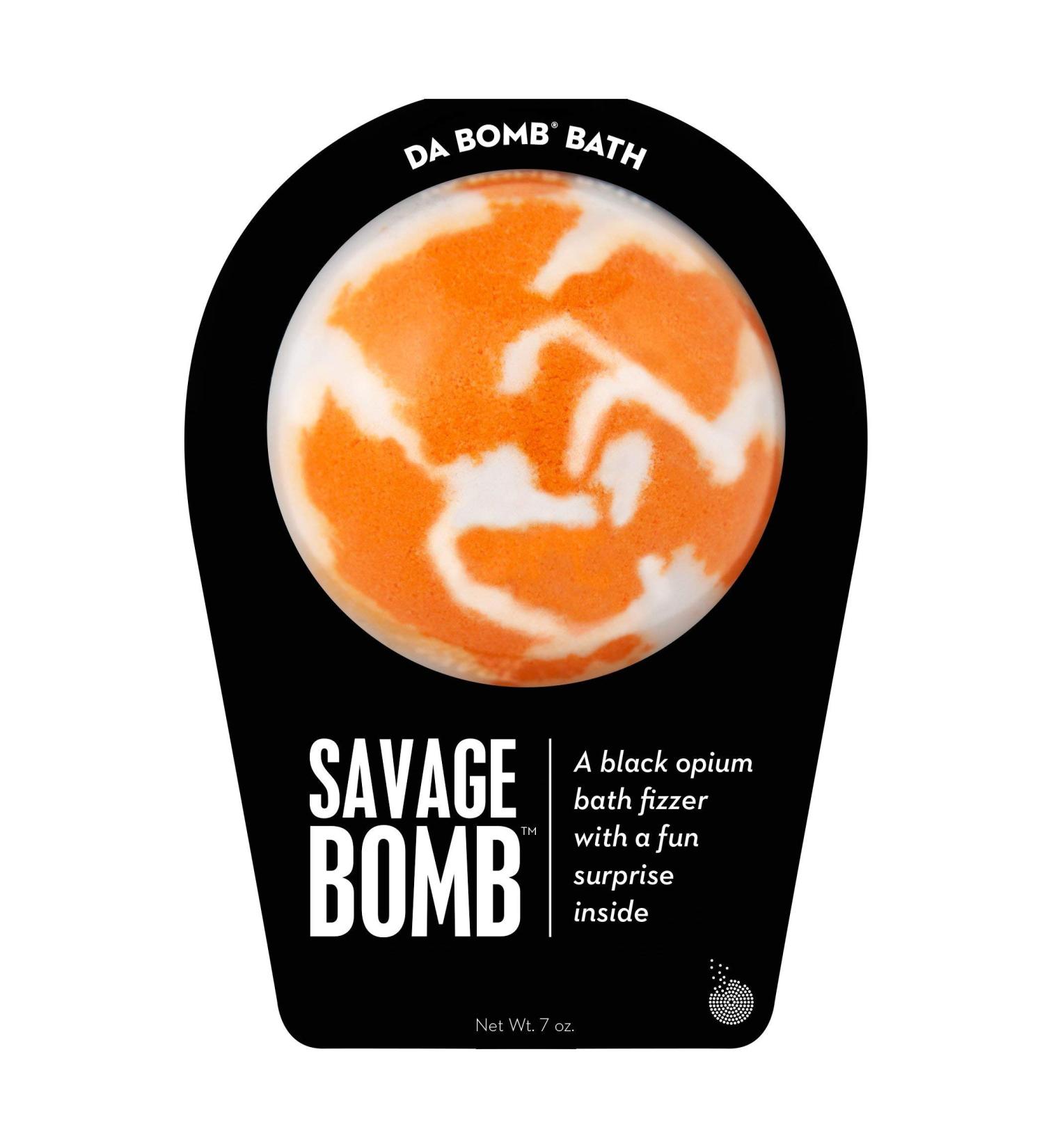A BOMB Savage Bath Bomb 7oz - Luxurious and Fizzy Spa Experience - Buy Online on SooperMarket.com