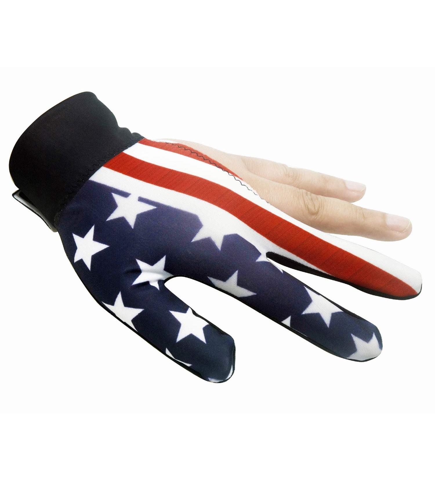 3 Finger Billiards Gloves Pool Cue Gloves Elastic Show Shooters Carom Pool Snooker Playerss Gloves Durable Breathable Anti-Skid Game Gloves with Adjustable Wrist Strap for Women Men Left Hand Left-flag - Buy Online on SooperMarket.com
