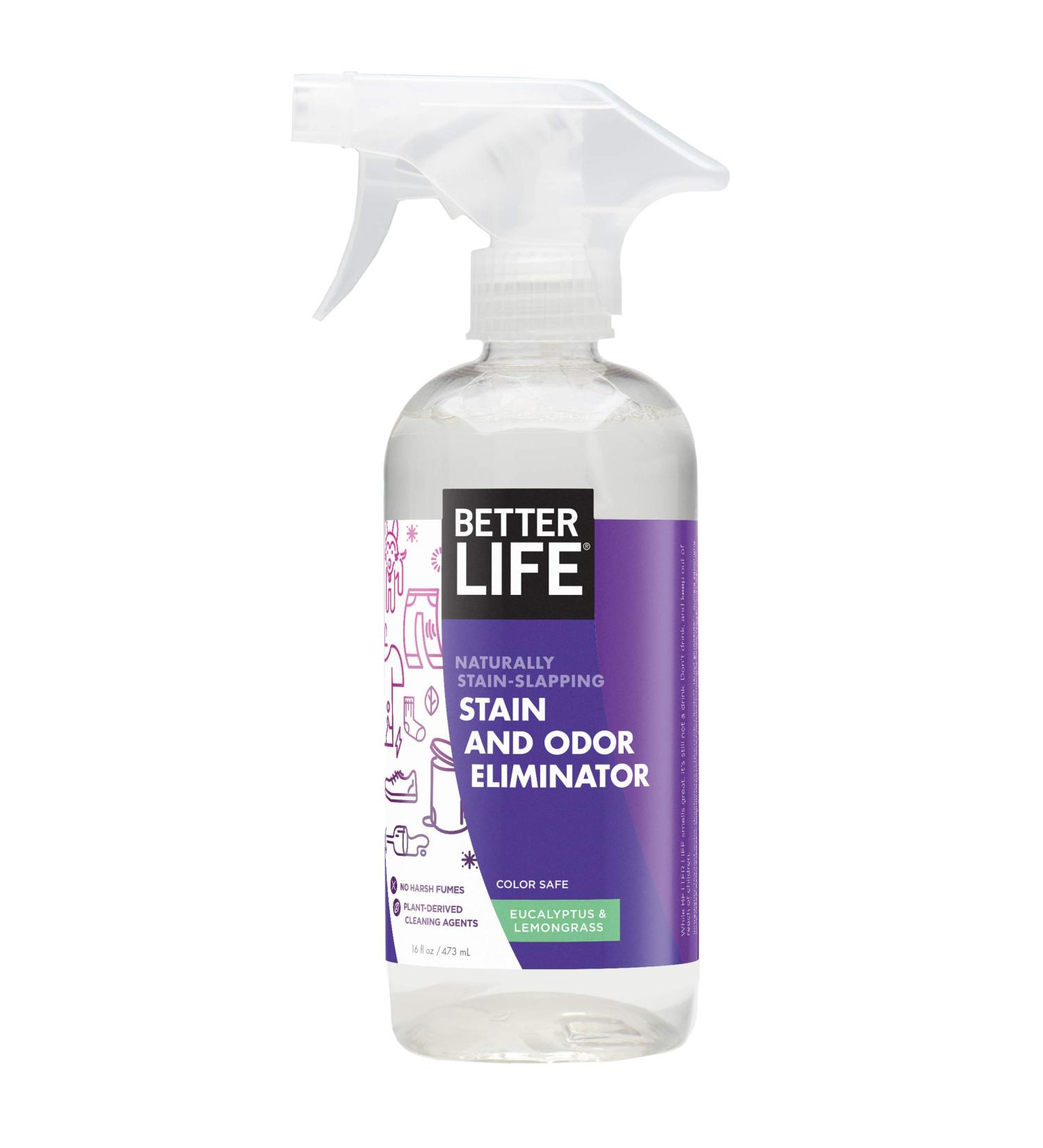Better Life Natural Stain & Odor Eliminator - 16 oz | Eco-Friendly Cleaning Solution - Buy Online on SooperMarket.com