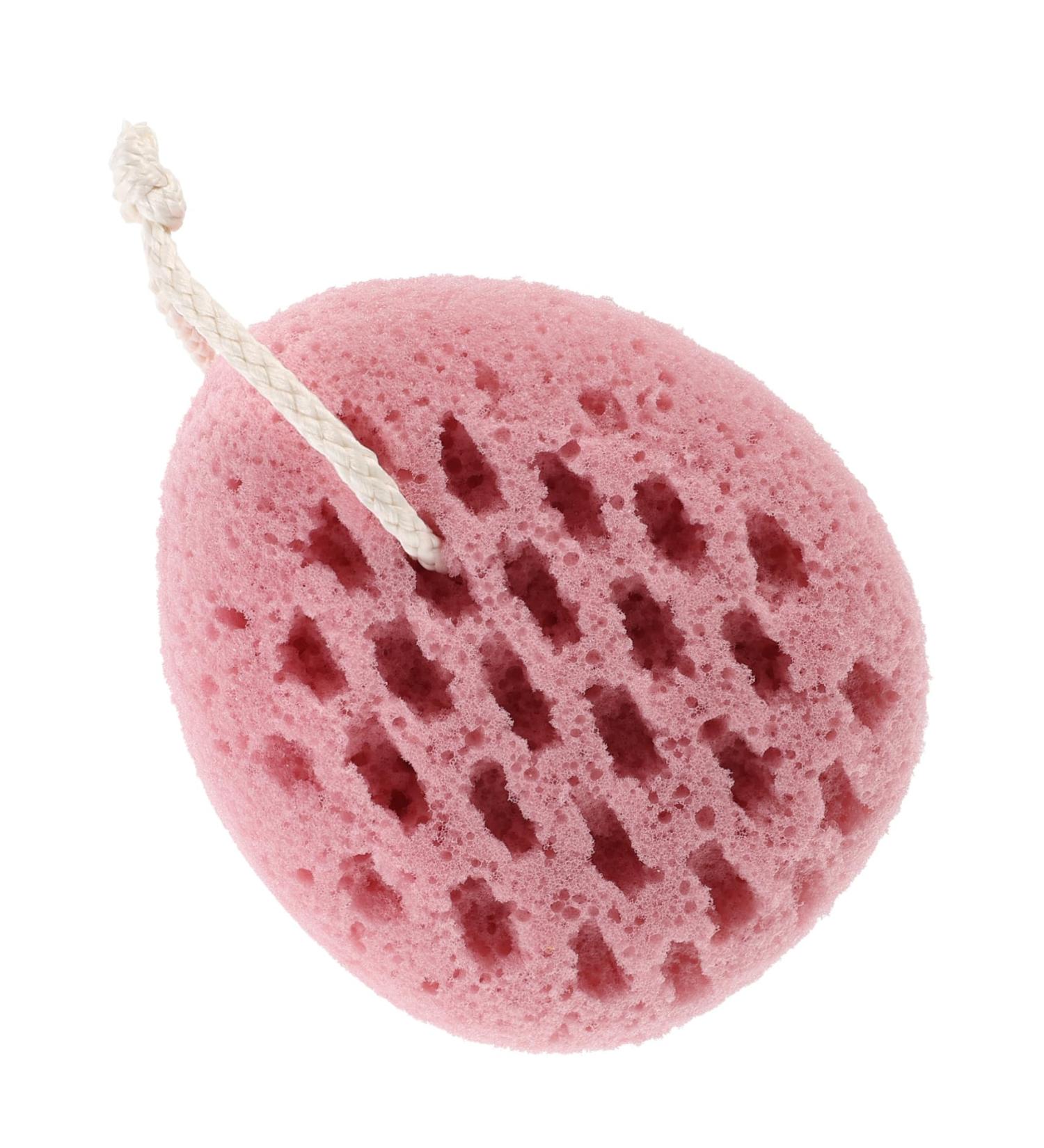 PLAFOPE Bath Sponge Sponges Scrubber Exfoliating Sponge Skin Bath Ball Sponge Bath Balls Bath Back Sponge Bathing Bubble Making Sponge Showering Ball Bath Flower Tool Girl The Bubble Pink - Buy Online on SooperMarket.com