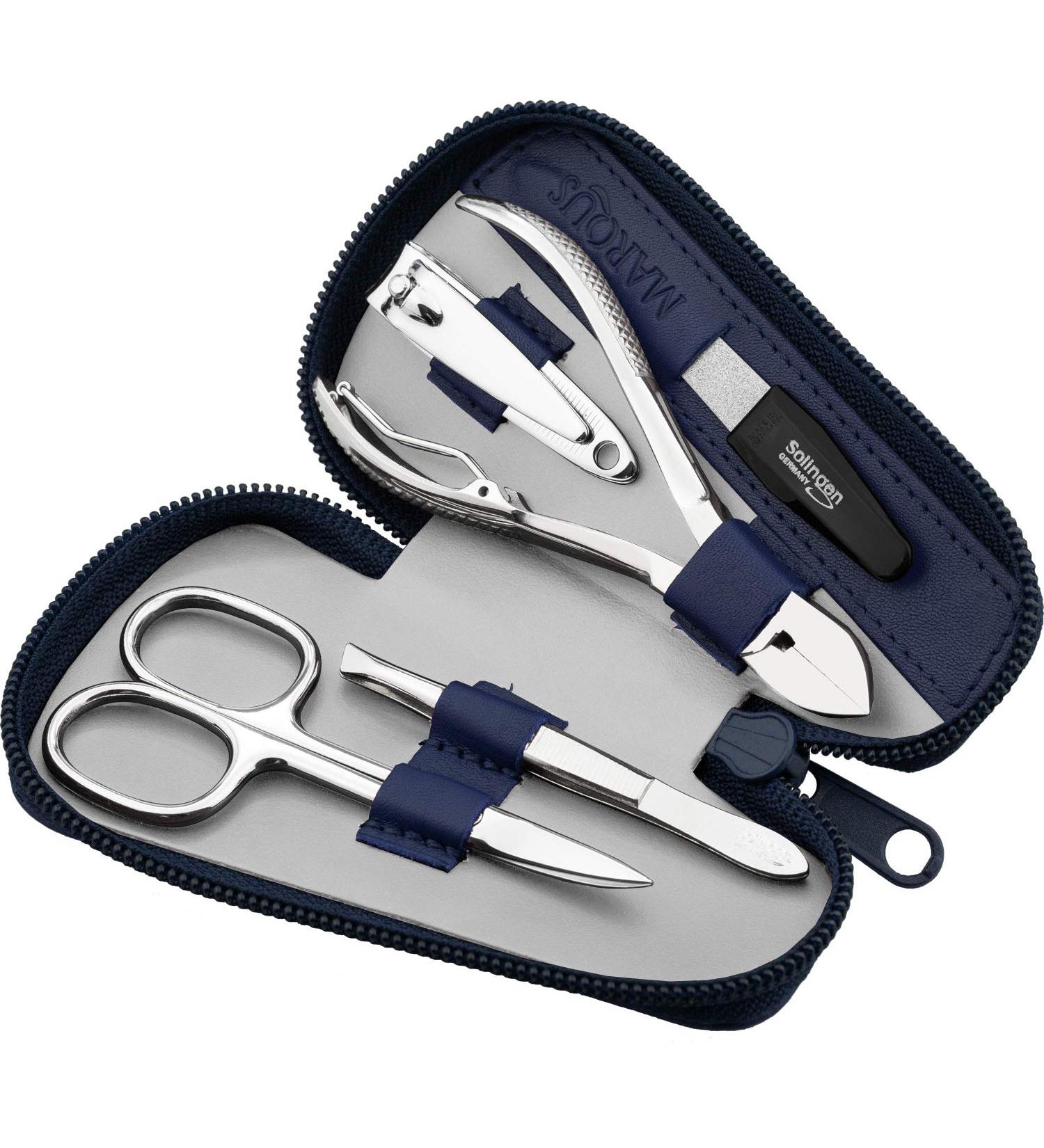 Marqus Nail Set for Men & Women - 5-Piece Manicure Set from Solingen | Travel Friendly & Stylish Nail Care Essentials - Buy Online on SooperMarket.com