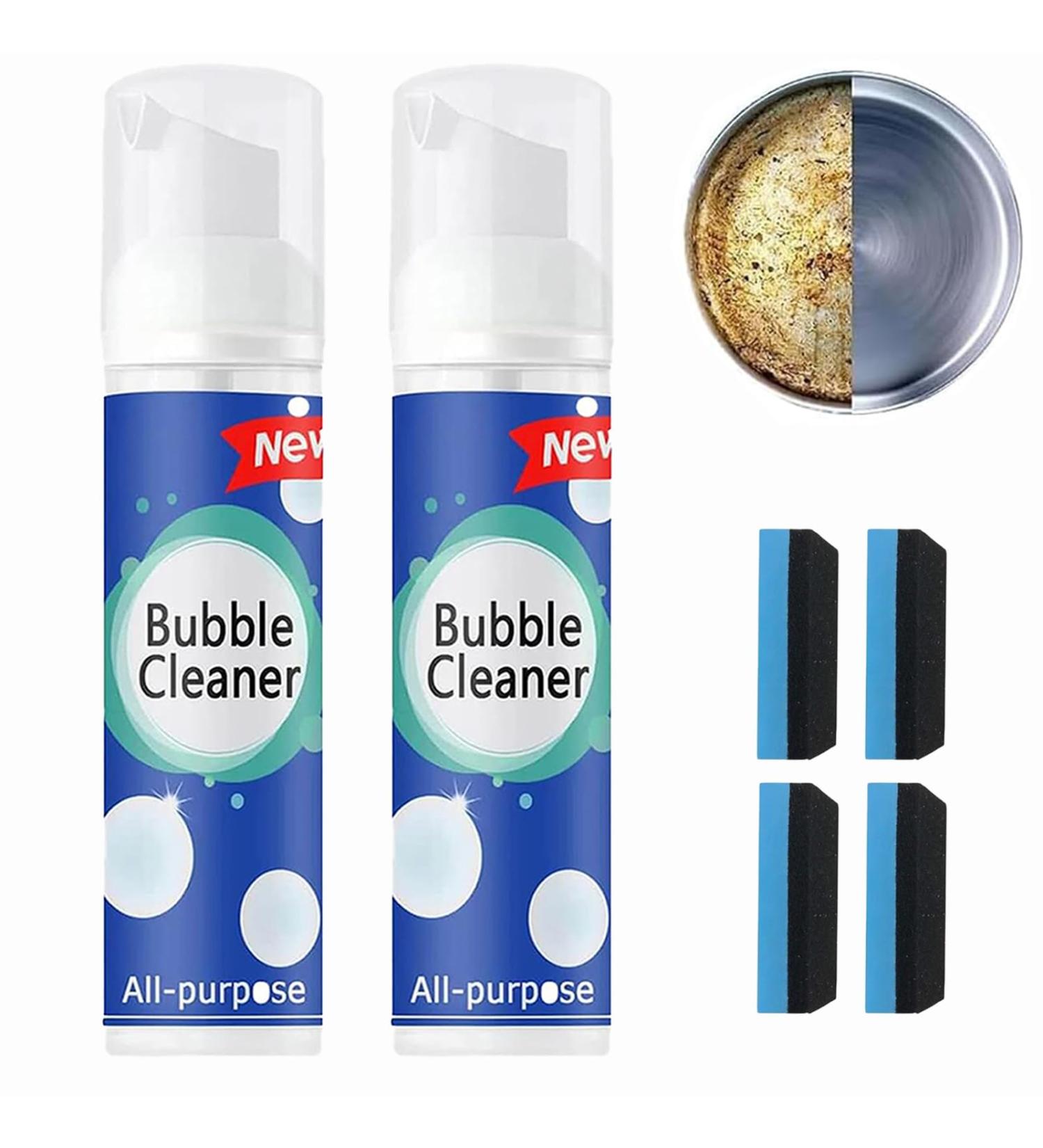 Qosneoun Bubble Cleaner Bubble Cleaner Foam Spray All Purpose Rinse Cleaning Foam Bubble Cleaner Spray All Purpose Bubble Cleaner Foam Spray The Bubble Cleaner (100ml*2) - Buy Online on SooperMarket.com