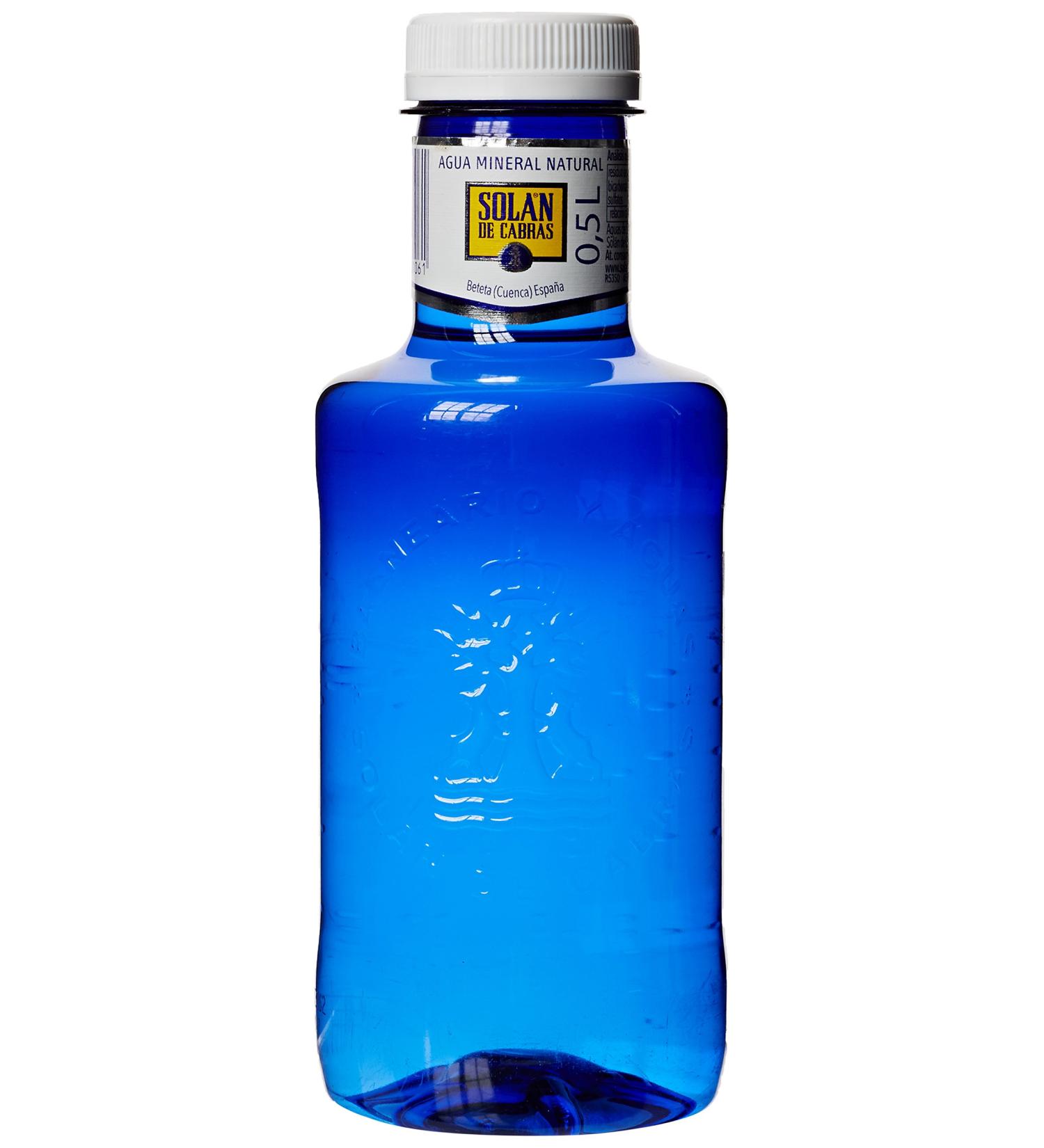 Buy Solan de Cabras Natural Mineral Water 500ml - Still International Shipping Available - Buy Online on SooperMarket.com