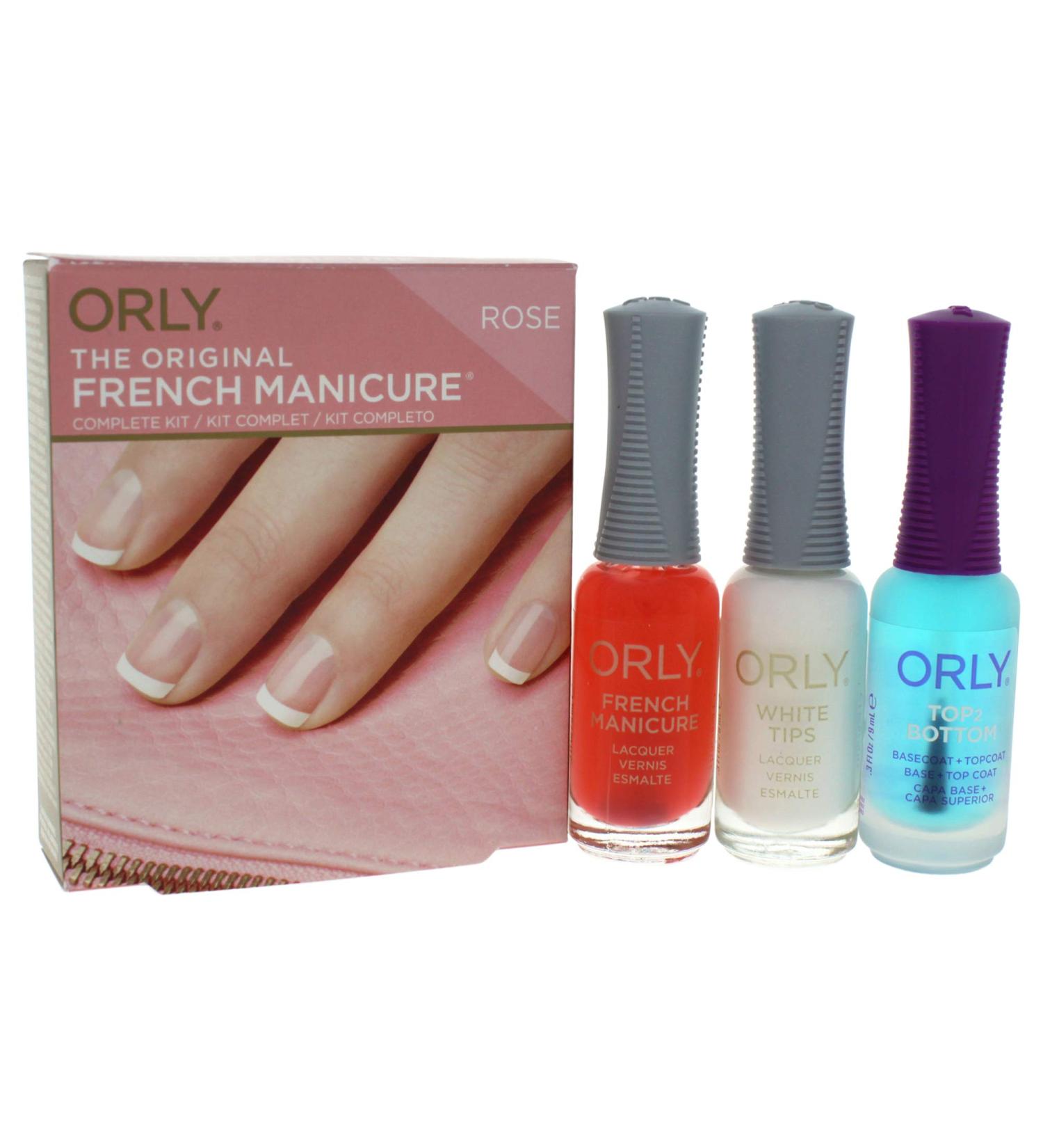 Orly French Manicure Kit - Rose | Professional Nail Polish Set - Buy Online on SooperMarket.com