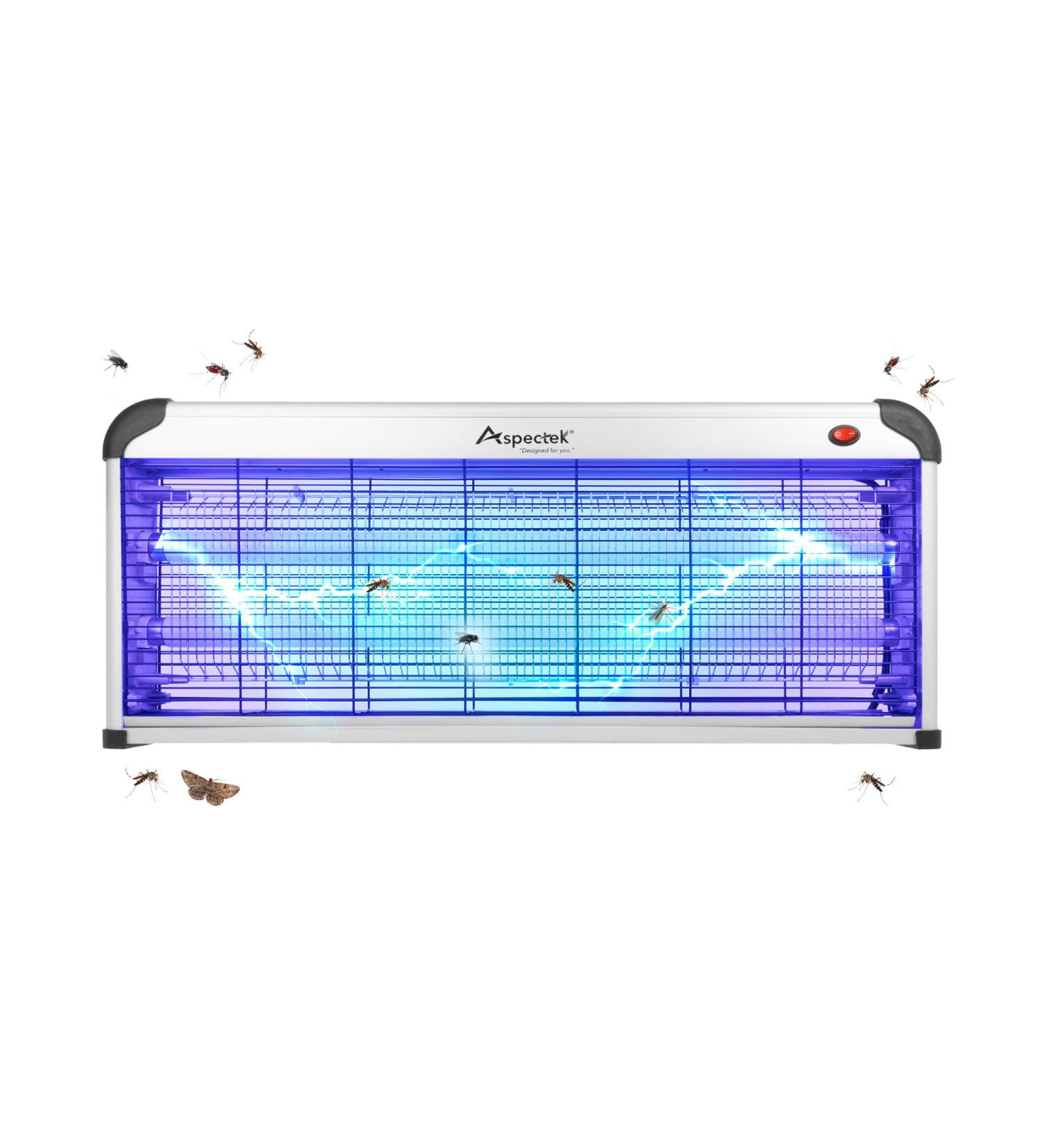 ASPECTEK 40W Insect Fly Killer - Indoor Use Effective Against Flies Moths Mosquitos Cockroaches Wasps Beetles and Bugs - Buy Online on SooperMarket.com
