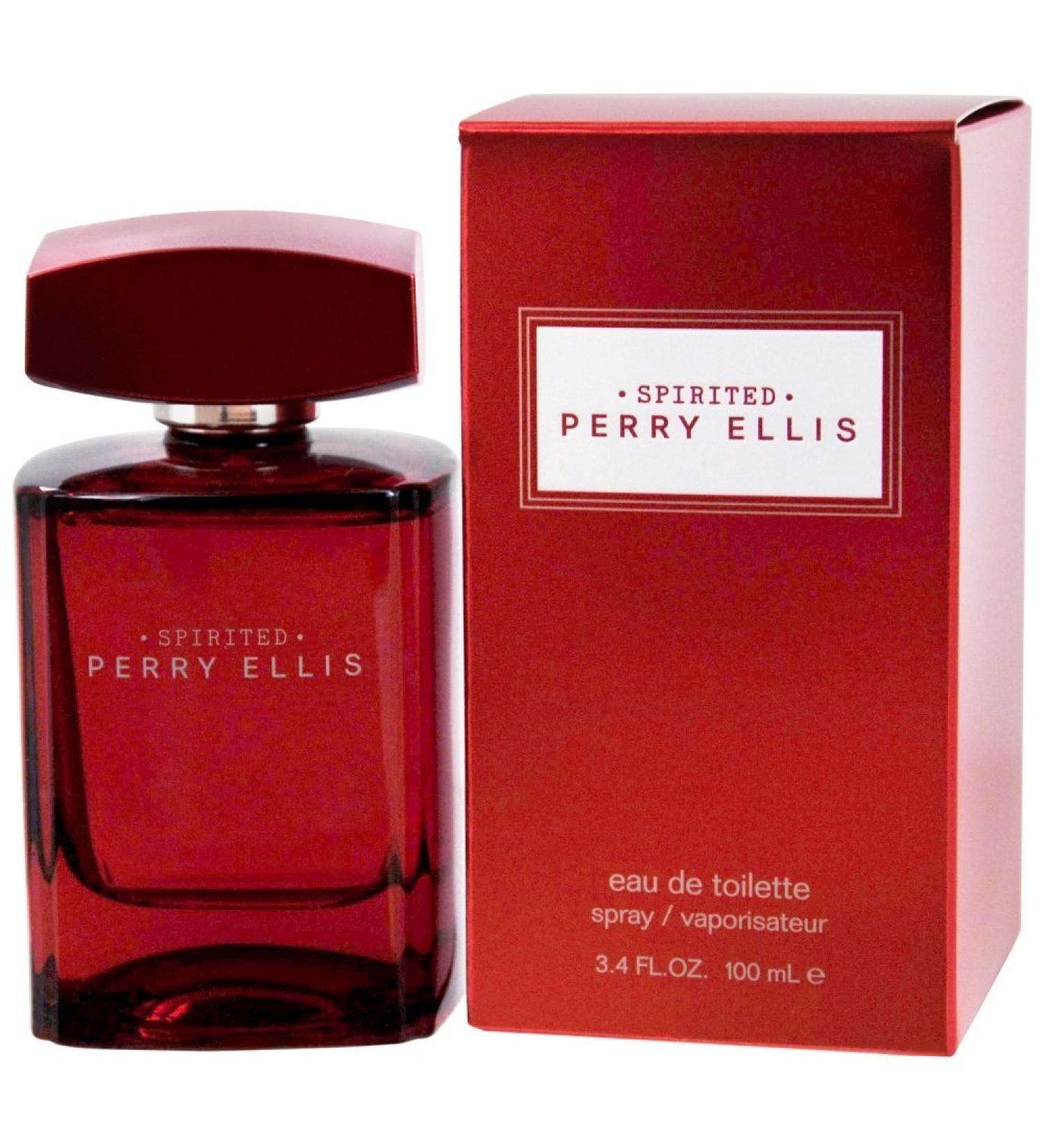 Perry Ellis Spirited Eau de Toilette Spray for Men 3.4 Ounce