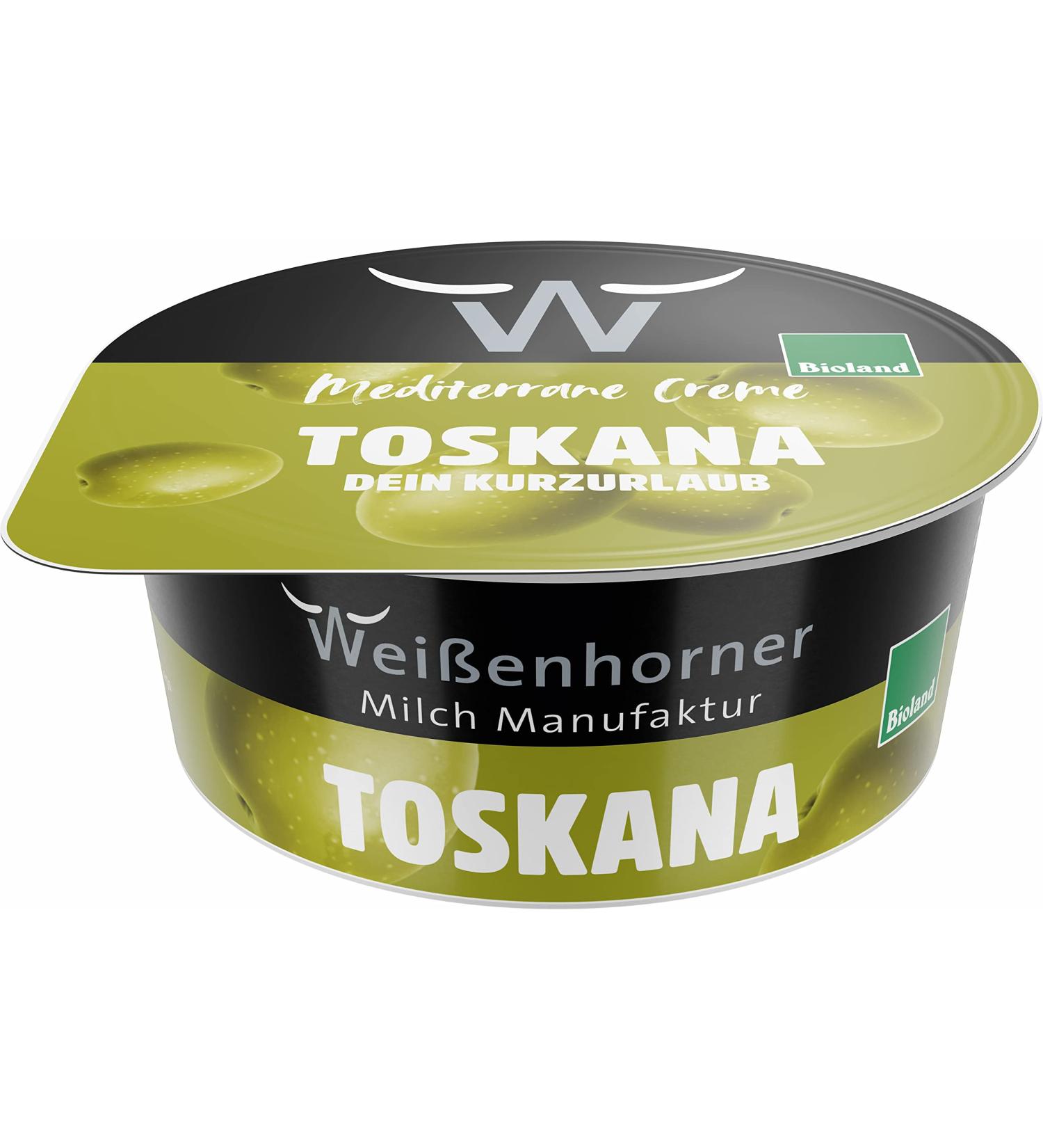 Weißenhorner Milch Manufaktur Bioland FrischeCreme Tuscany (6 x 125 gr)
