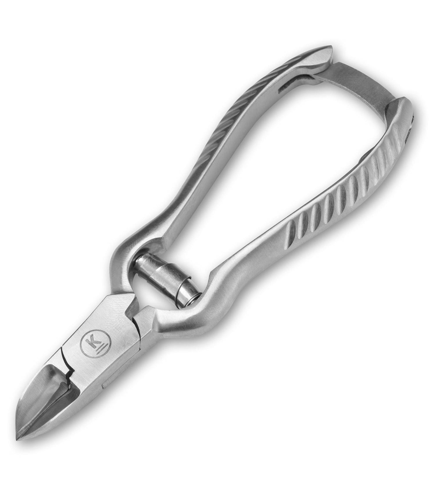 K-Pro Large Stainless Steel Nail Clippers for Strong Thick Toenails - Best Tool for Hard Nails | International Shipping - Buy Online on SooperMarket.com