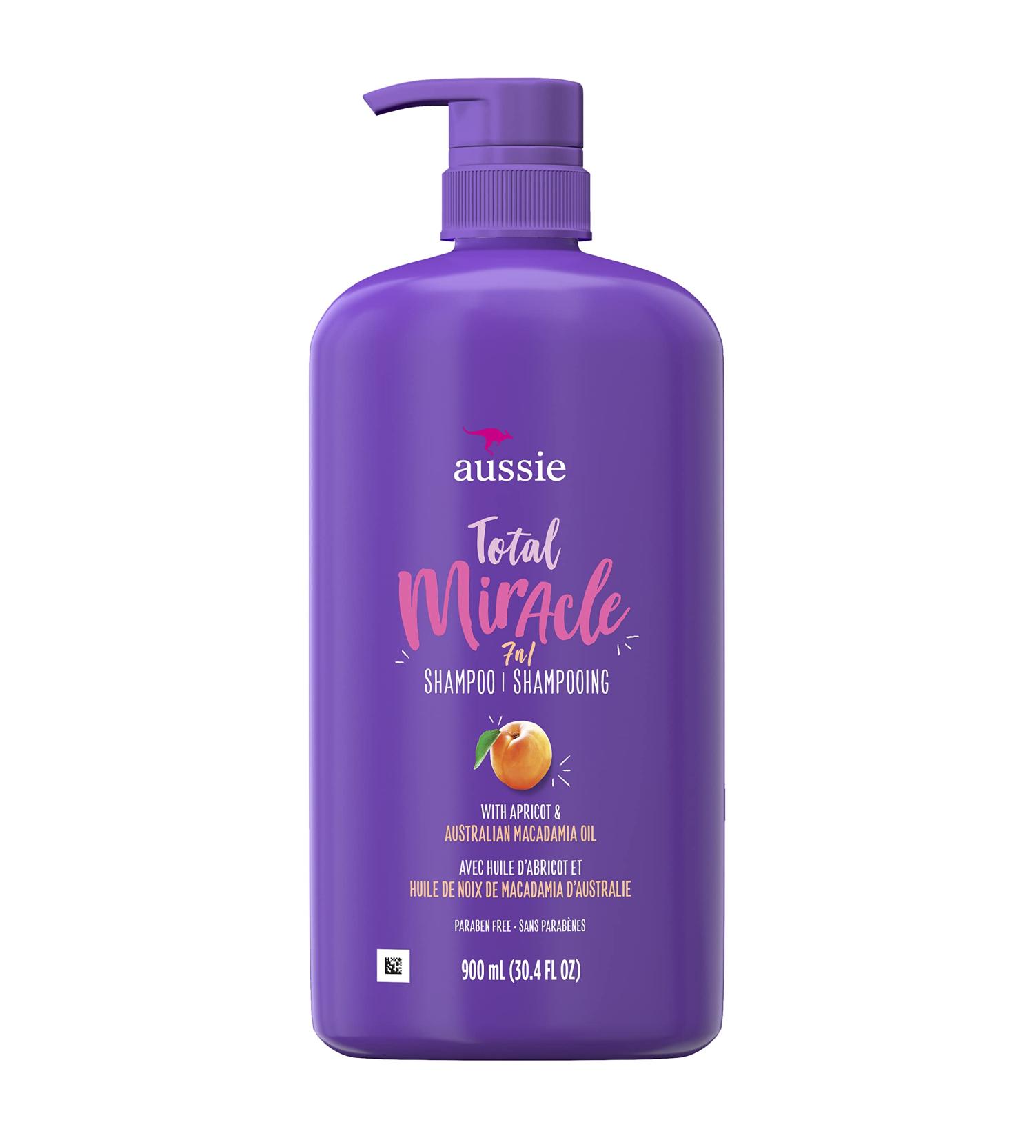 Aussie Total Miracle Shampoo 30.4 fl oz - Pack of 4 | Hydrating Hair Care - Buy Online on SooperMarket.com