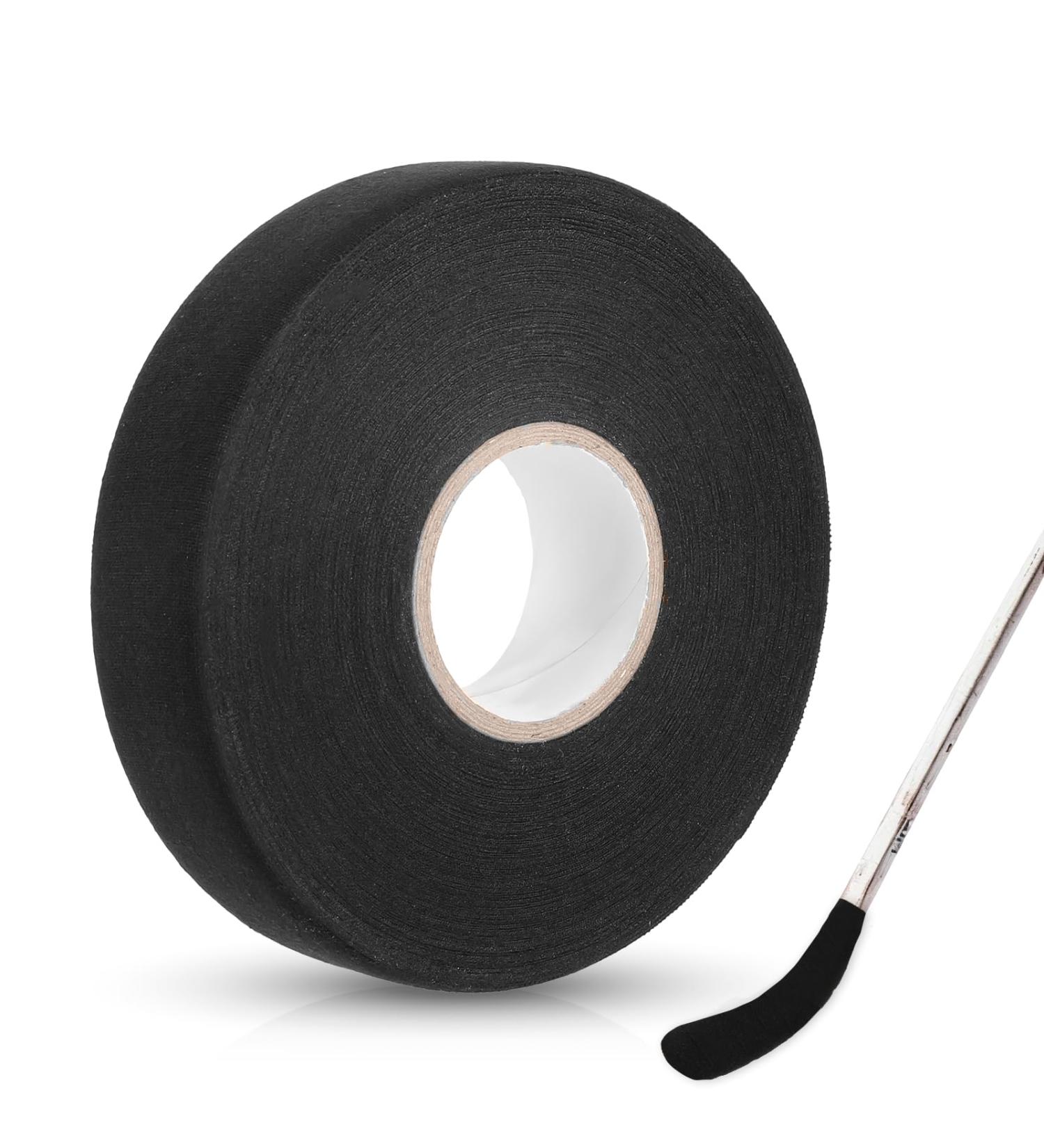 Simarro Non-Slip Ice Hockey Tape - 25m Self-Adhesive Handle Grip for Hockey Tennis Golf & Badminton Rackets - Durable Black Sports Handle Band - Buy Online on SooperMarket.com
