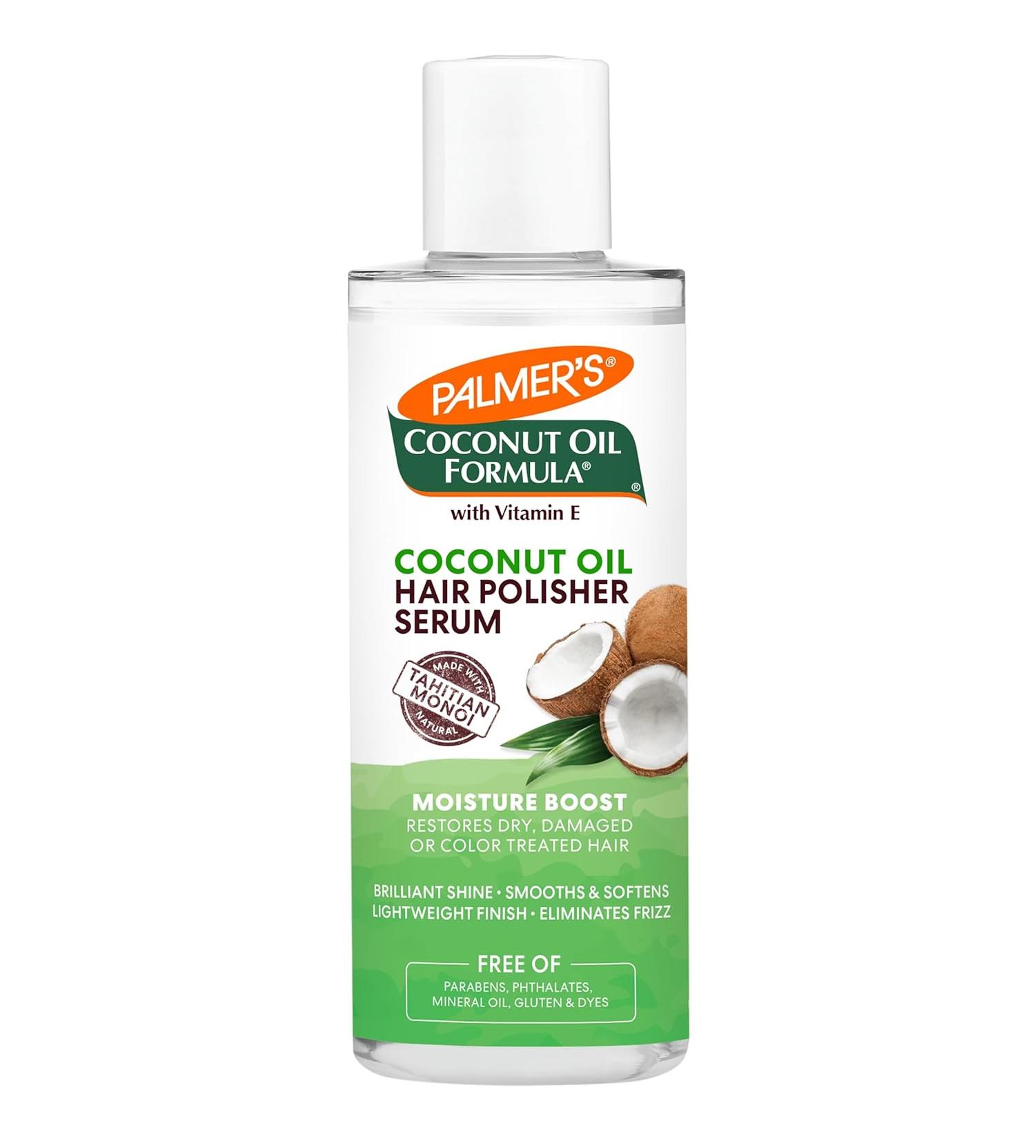 Palmers Coconut Oil Hair Polisher Serum 6oz x 2 - Hydrating Hair Treatment - Buy Online on SooperMarket.com