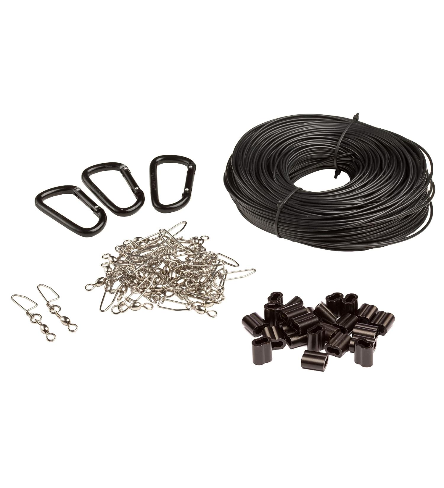 Rig'Em Right Waterfowl DIY Custom Texas Style Decoy Anchor Rigging System - 3-Dozen 8ft Rigs - Buy Online on SooperMarket.com
