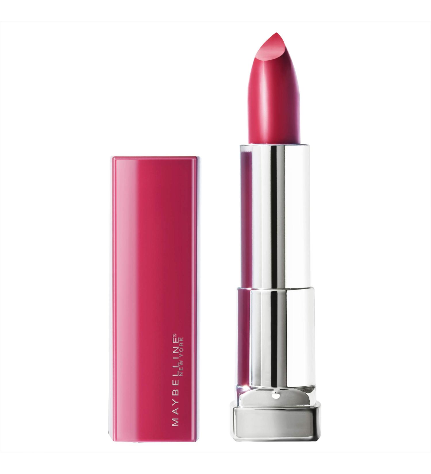 Maybelline Color Sensational Lipstick Fuchsia For Me - 0.15 oz (4.2 g) | Long-lasting Color - Buy Online on SooperMarket.com