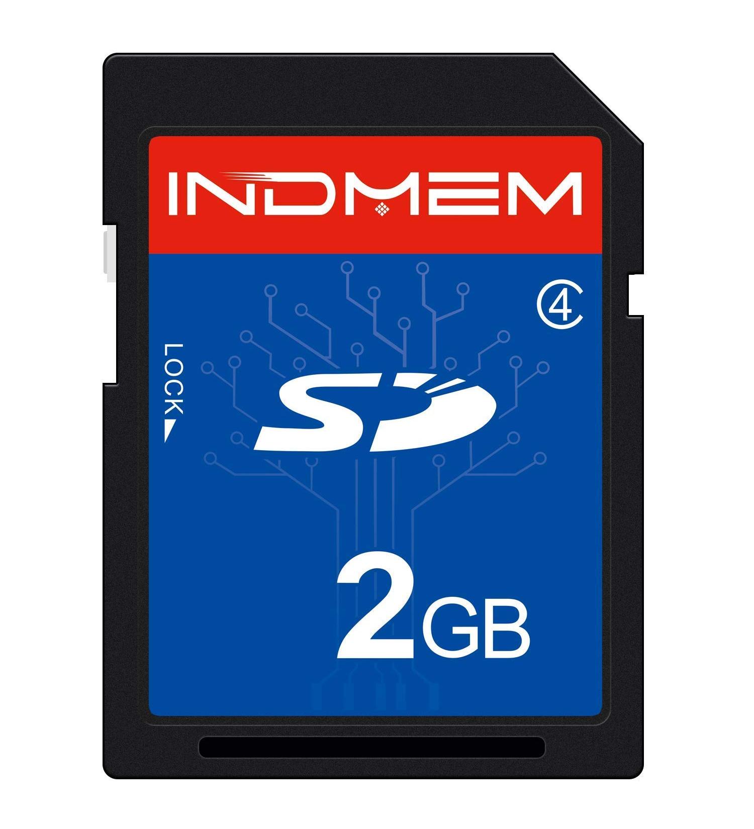 INDMEM 2GB Class 4 SLC SD Card - Secure Digital Standard, 1PC - Buy Online on SooperMarket.com