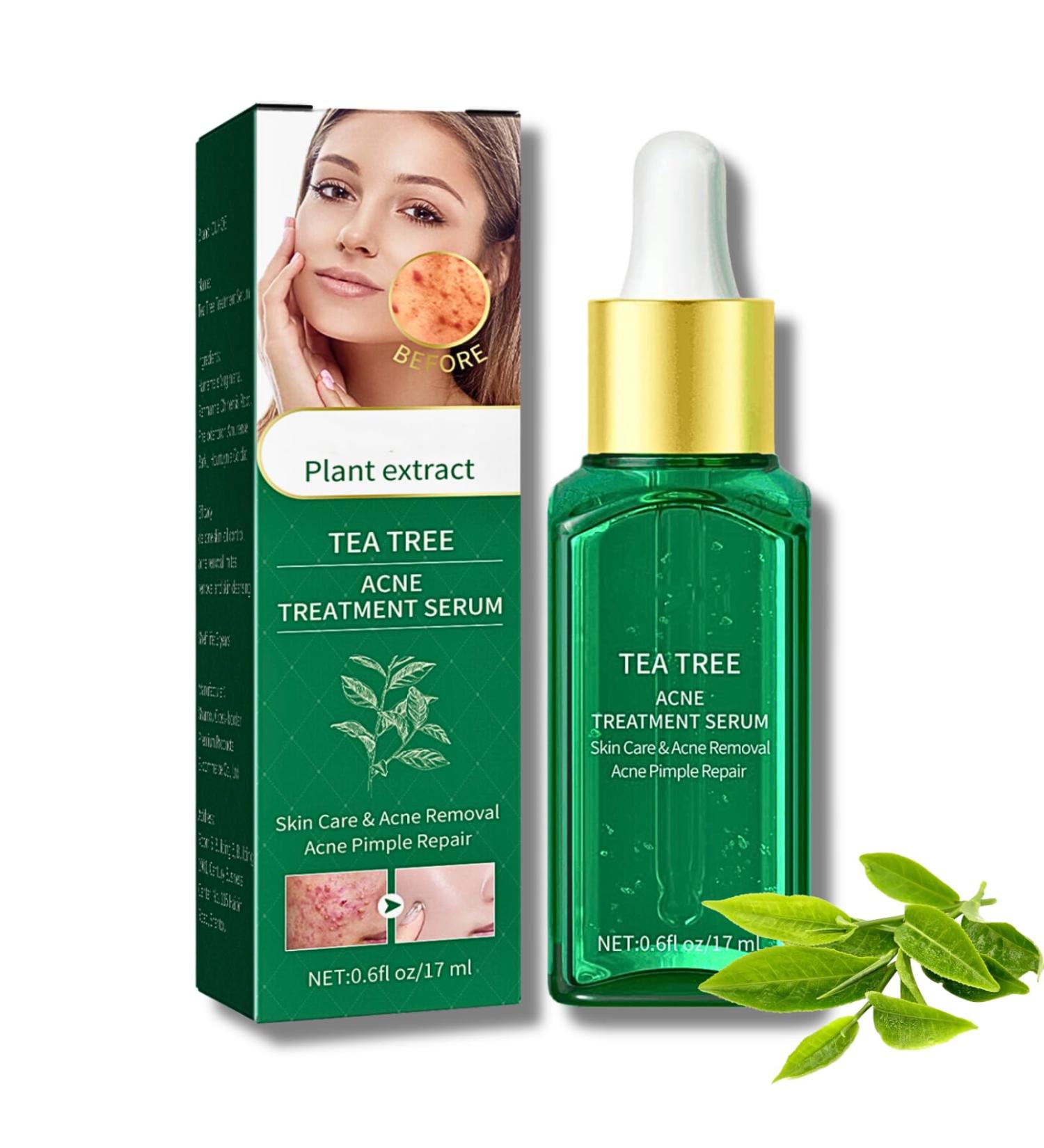 Tea Tree Ance Treatment Serum Tea Tree Oil For Skin Tea Tree Essential Oils Anti-Pimples and Acne Moisturizer and Brighten Skin.Tea Tree Oil for Diffuser Humidifier DIY Home Office 17ml - Buy Online on SooperMarket.com