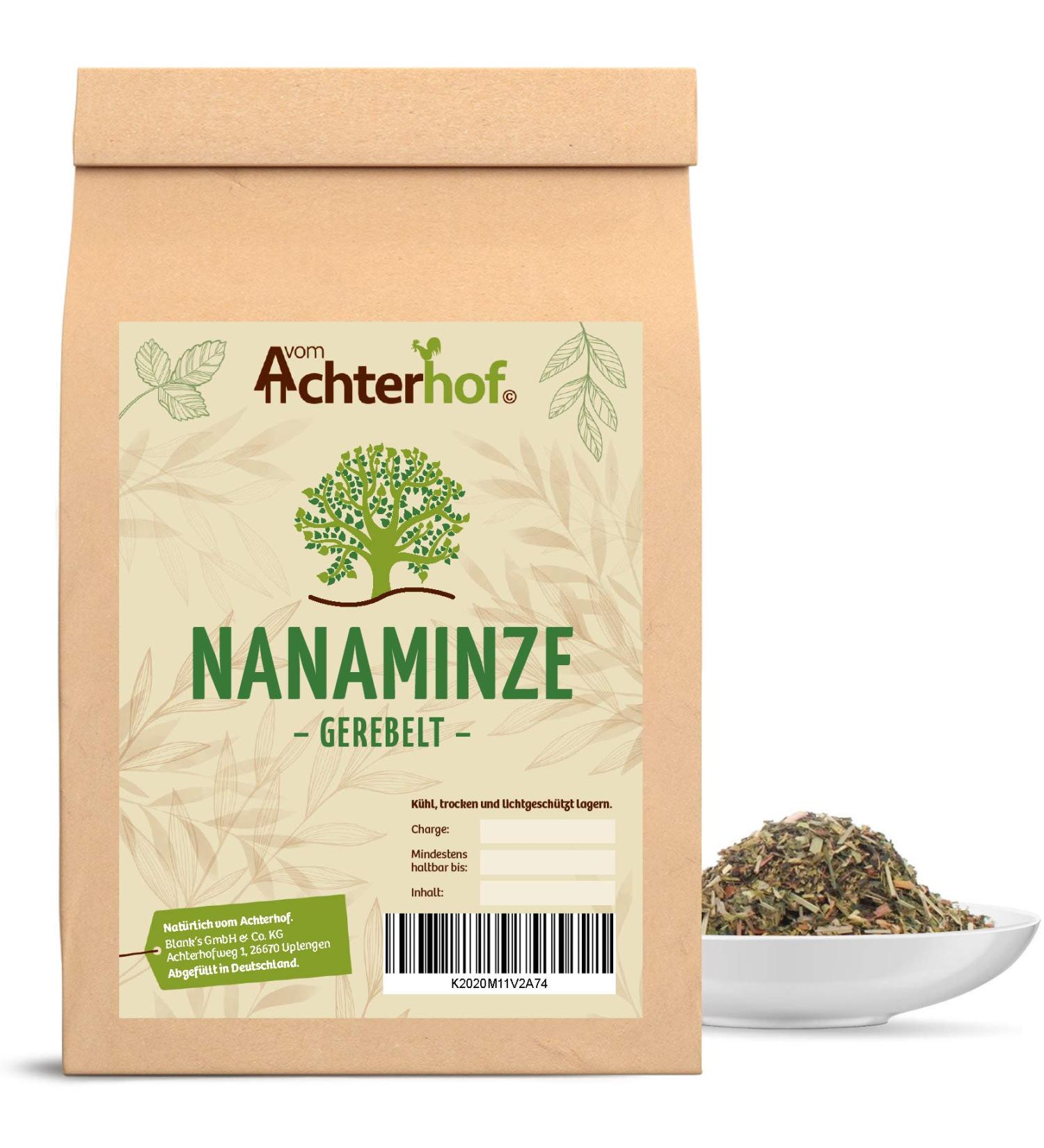 Nana Mint Tea - 100g Spearmint | Authentic Moroccan Mint Tea | vom-Achterhof | Buy Online - Buy Online on SooperMarket.com