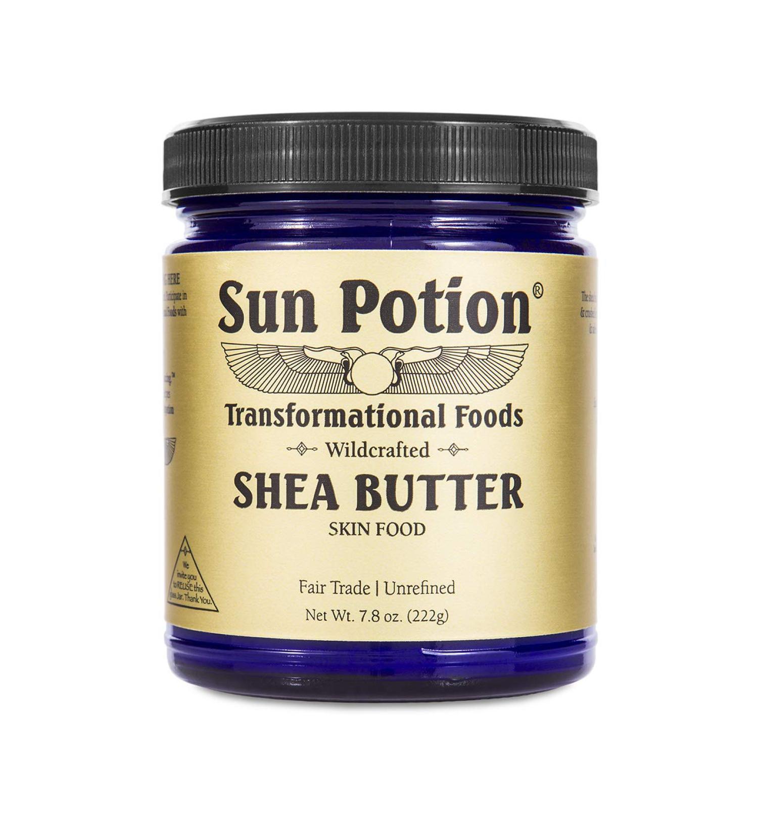 Sun Potion Shea Butter (Wildcrafted) - 7.83 oz Skin Food for Nourished Skin - Buy Online on SooperMarket.com